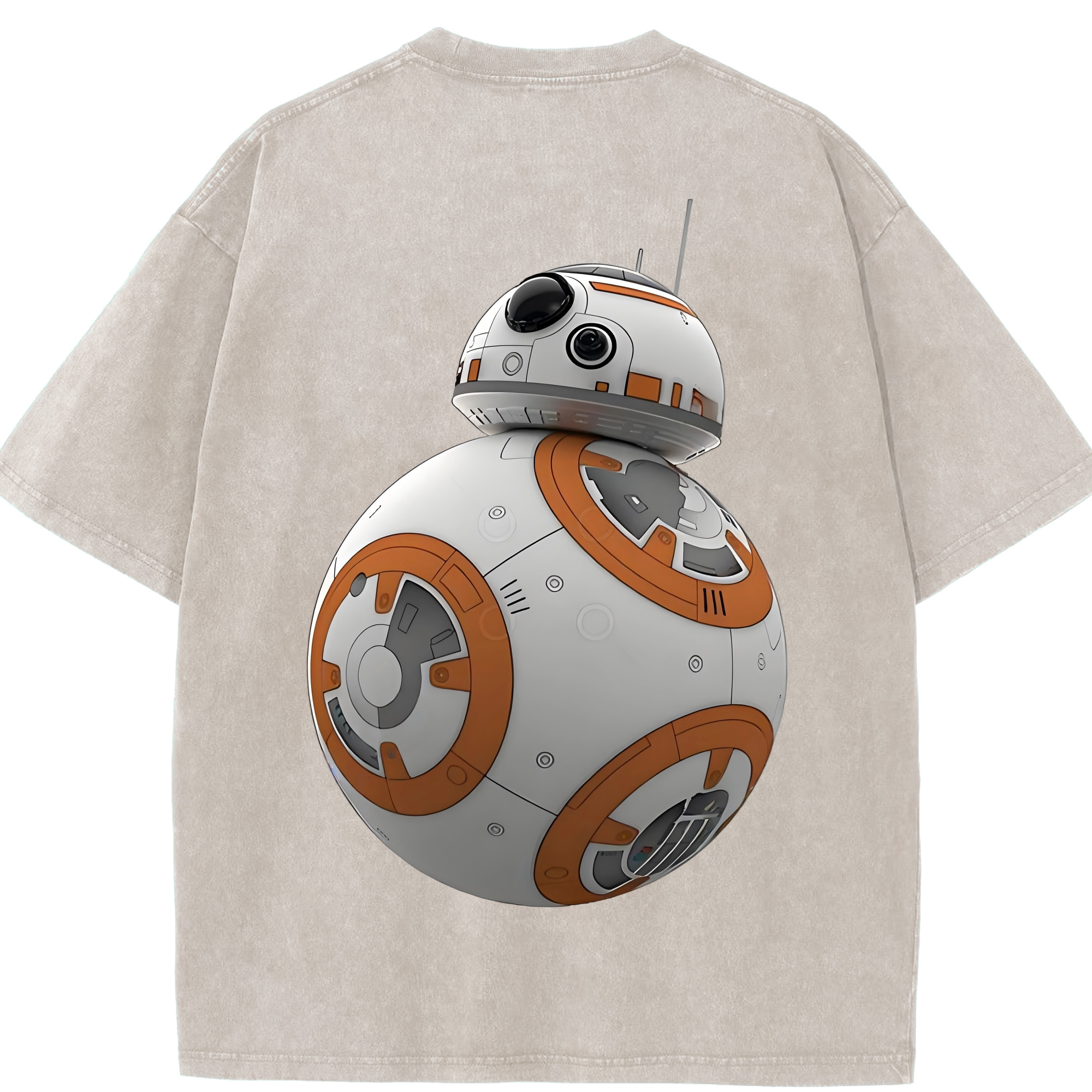 （画像用） スター・ウォーズ Star Wars 綿100% ヴィンテージ風 半袖Tシャツ（背面プリント）