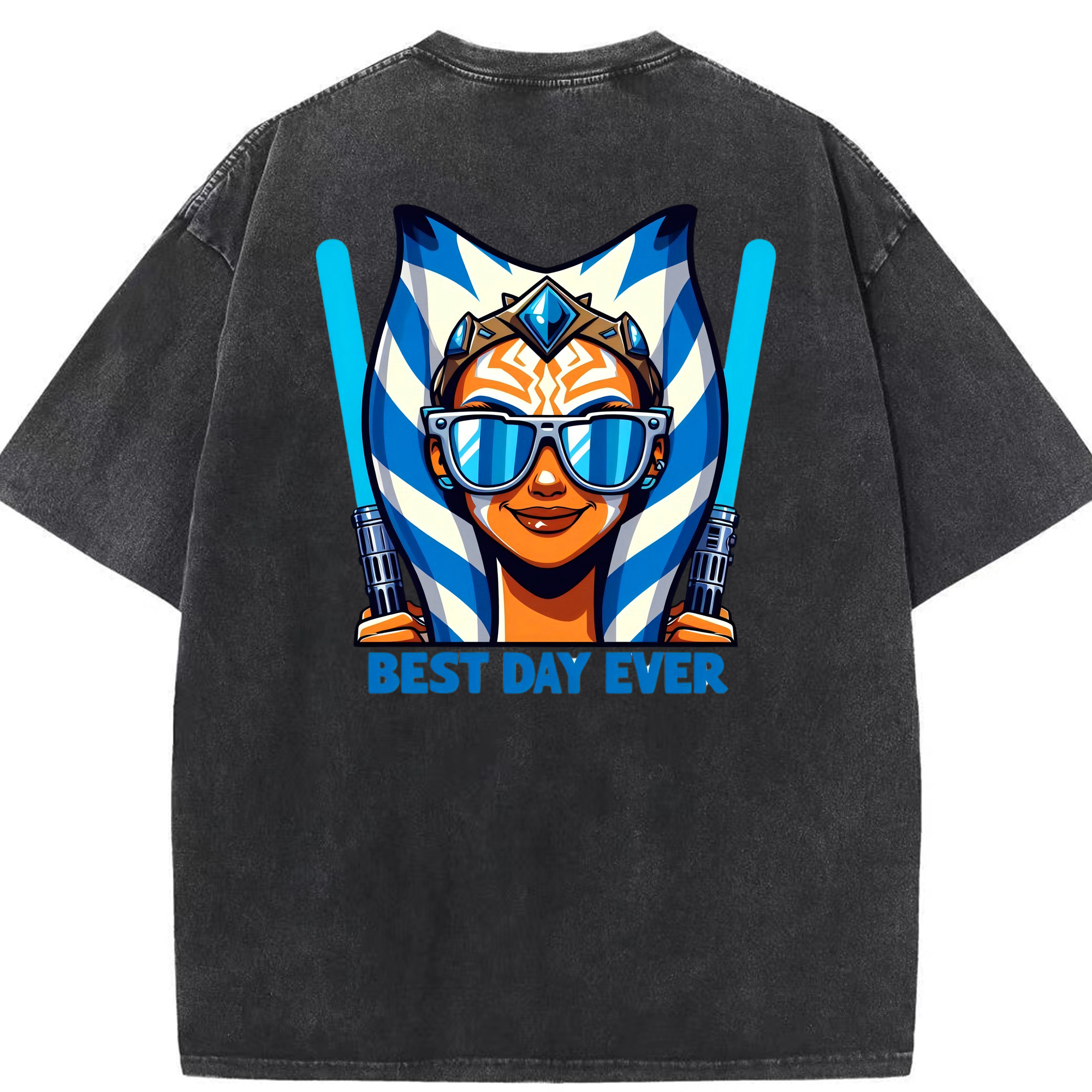 （画像用） スター・ウォーズ Star Wars 綿100% ヴィンテージ風 半袖Tシャツ（背面プリント）