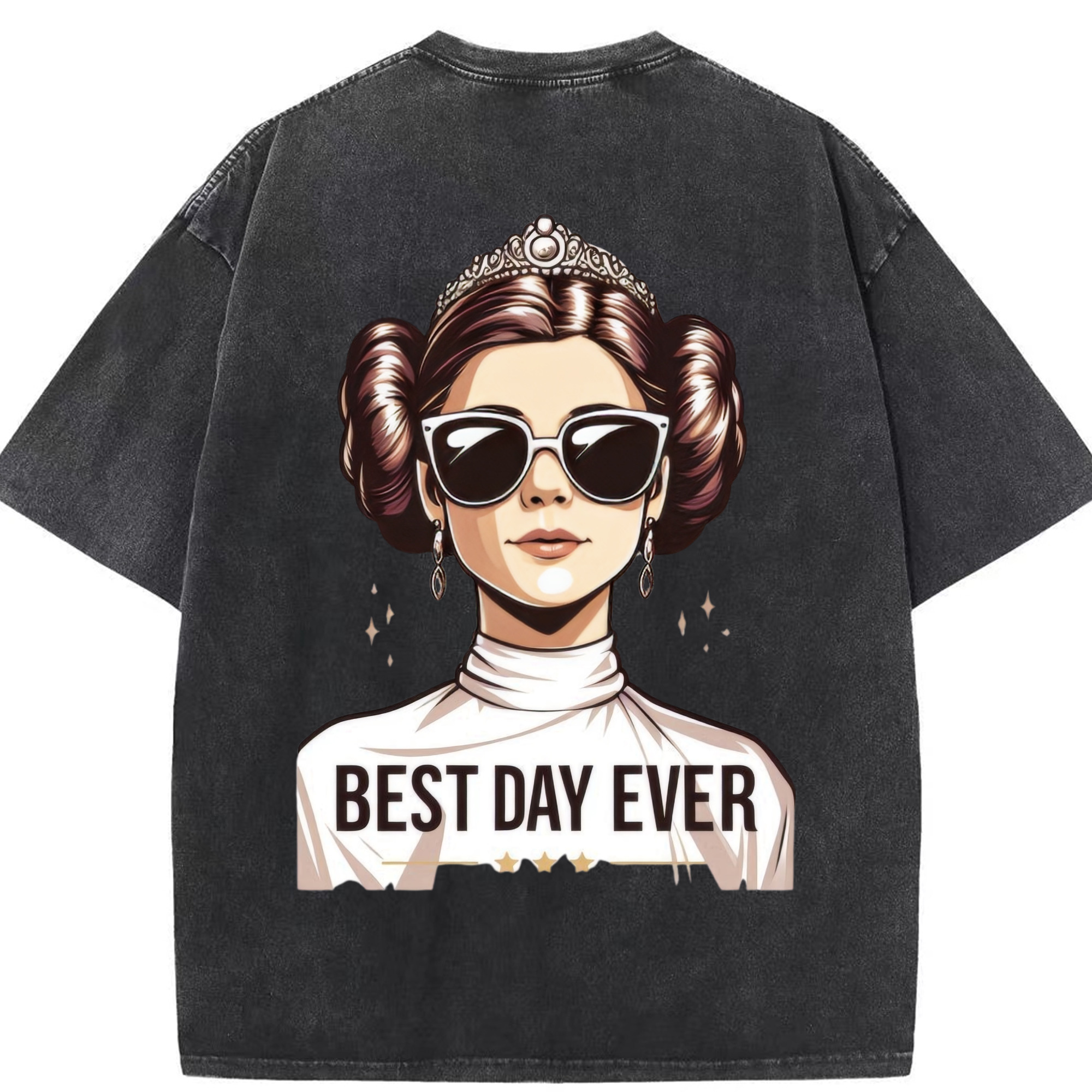 （画像用） スター・ウォーズ Star Wars 綿100% ヴィンテージ風 半袖Tシャツ（背面プリント）