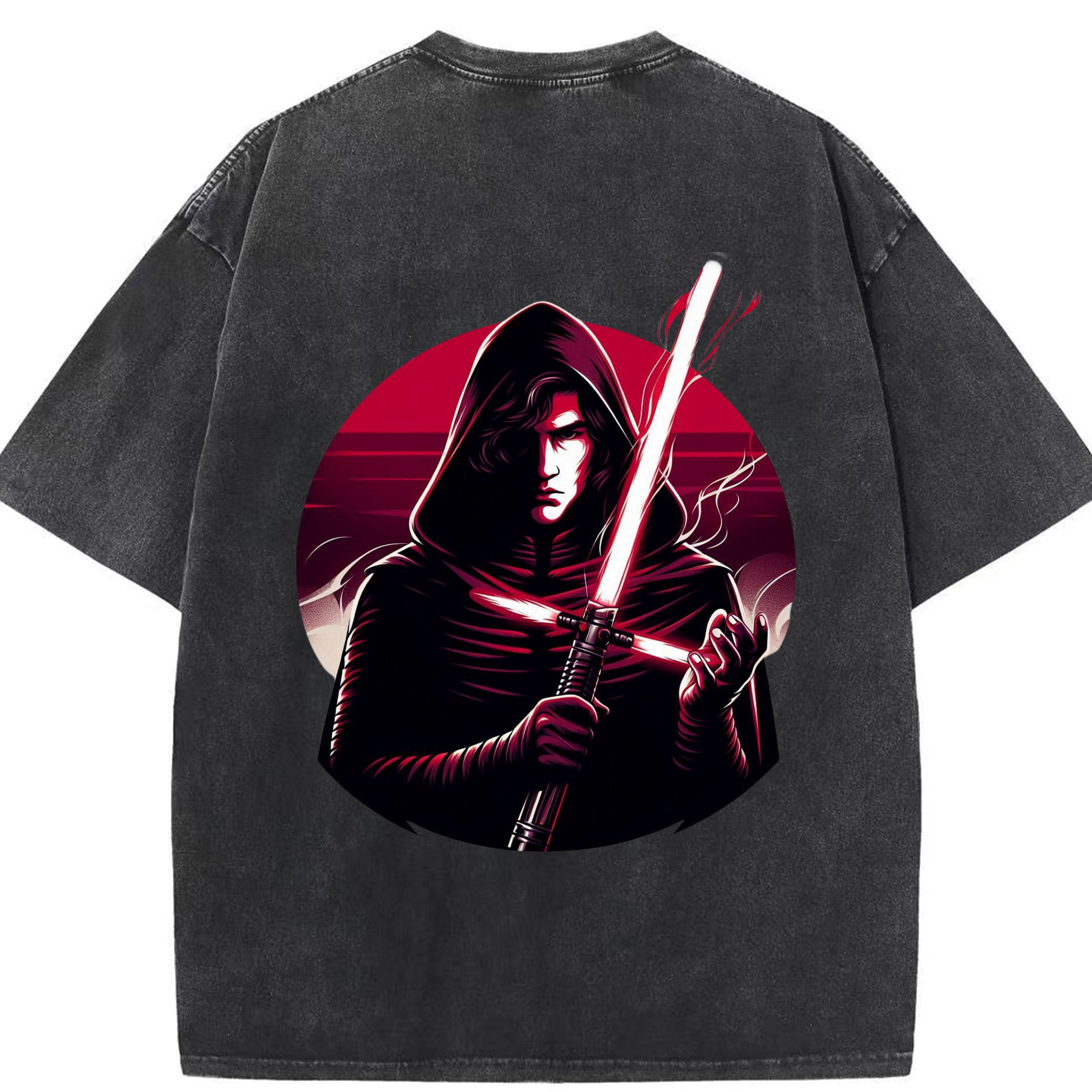 （画像用） スター・ウォーズ Star Wars 綿100% ヴィンテージ風 半袖Tシャツ（背面プリント）