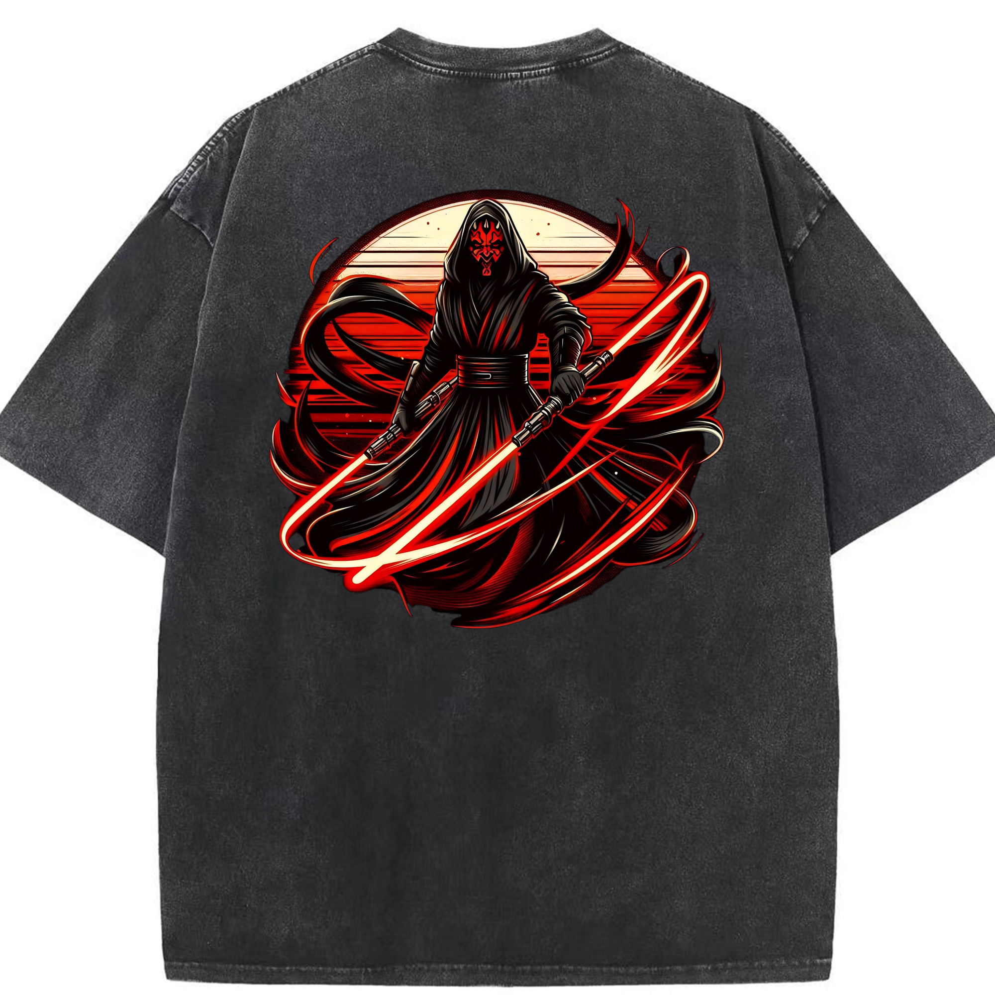 （画像用） スター・ウォーズ Star Wars 綿100% ヴィンテージ風 半袖Tシャツ（背面プリント）