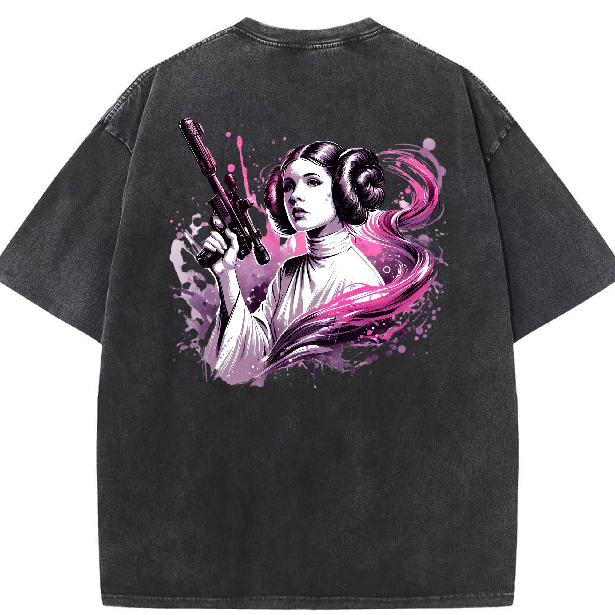 （画像用） スター・ウォーズ Star Wars 綿100% ヴィンテージ風 半袖Tシャツ（背面プリント）