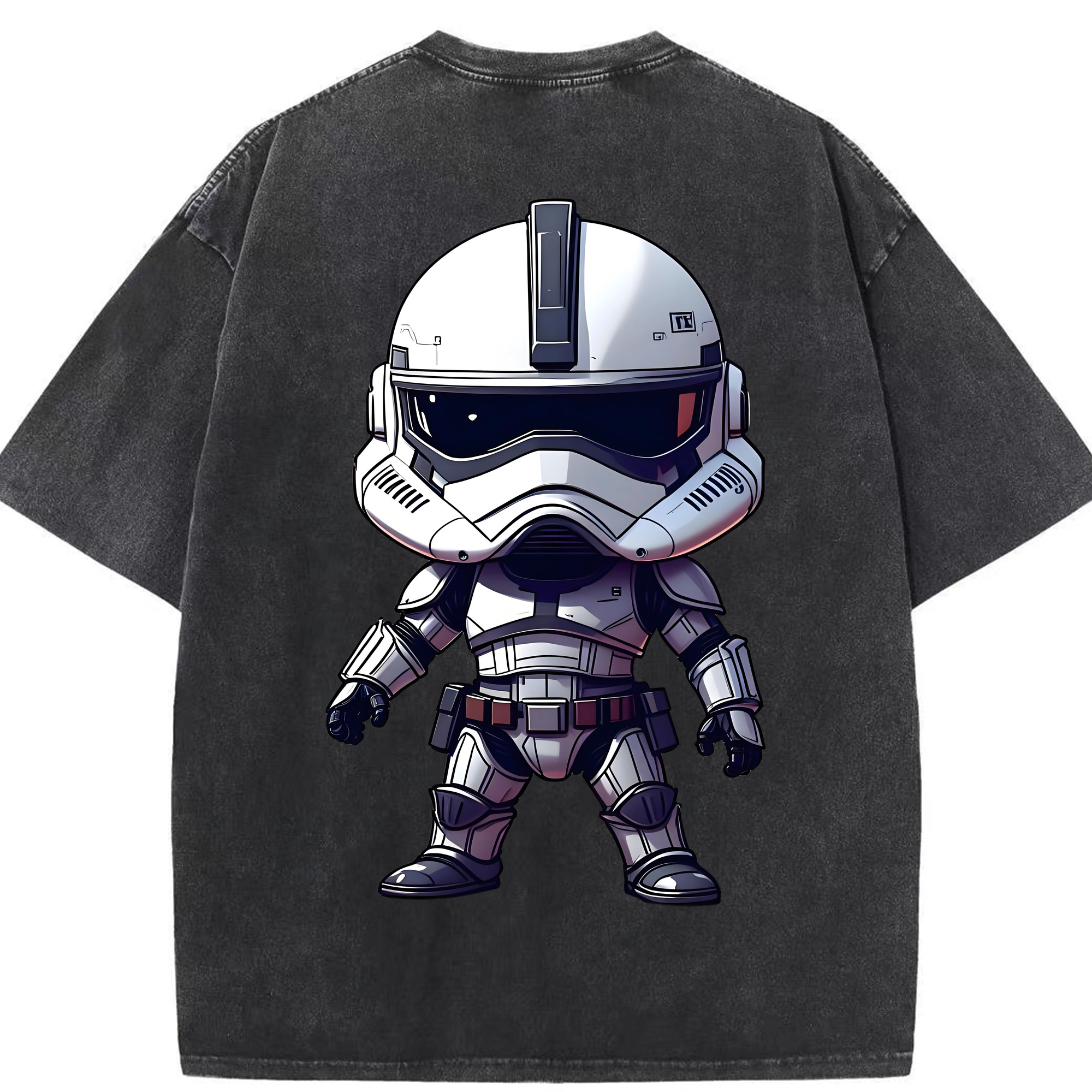 （画像用） スター・ウォーズ Star Wars 綿100% ヴィンテージ風 半袖Tシャツ（背面プリント）