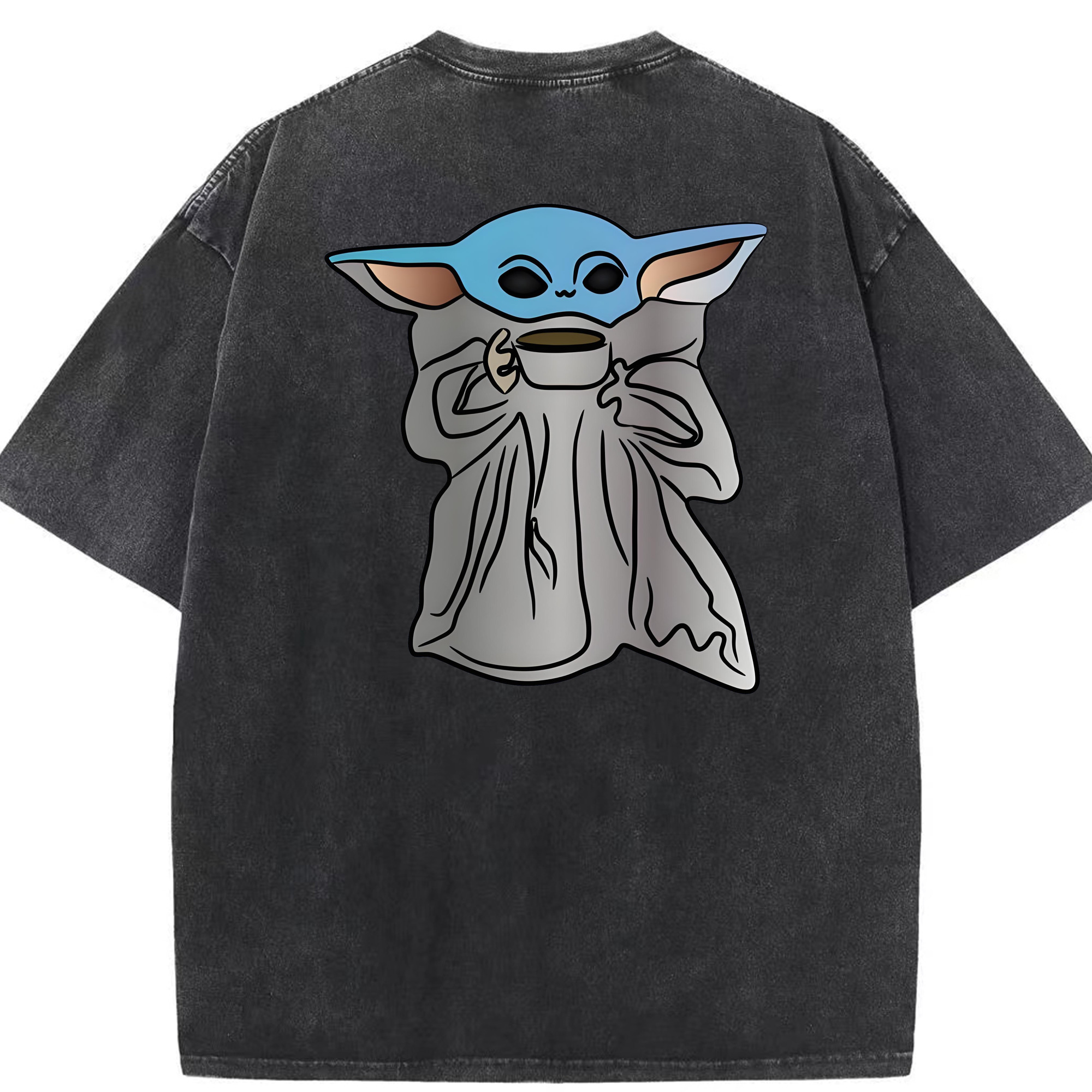 （画像用） スター・ウォーズ Star Wars 綿100% ヴィンテージ風 半袖Tシャツ（背面プリント）