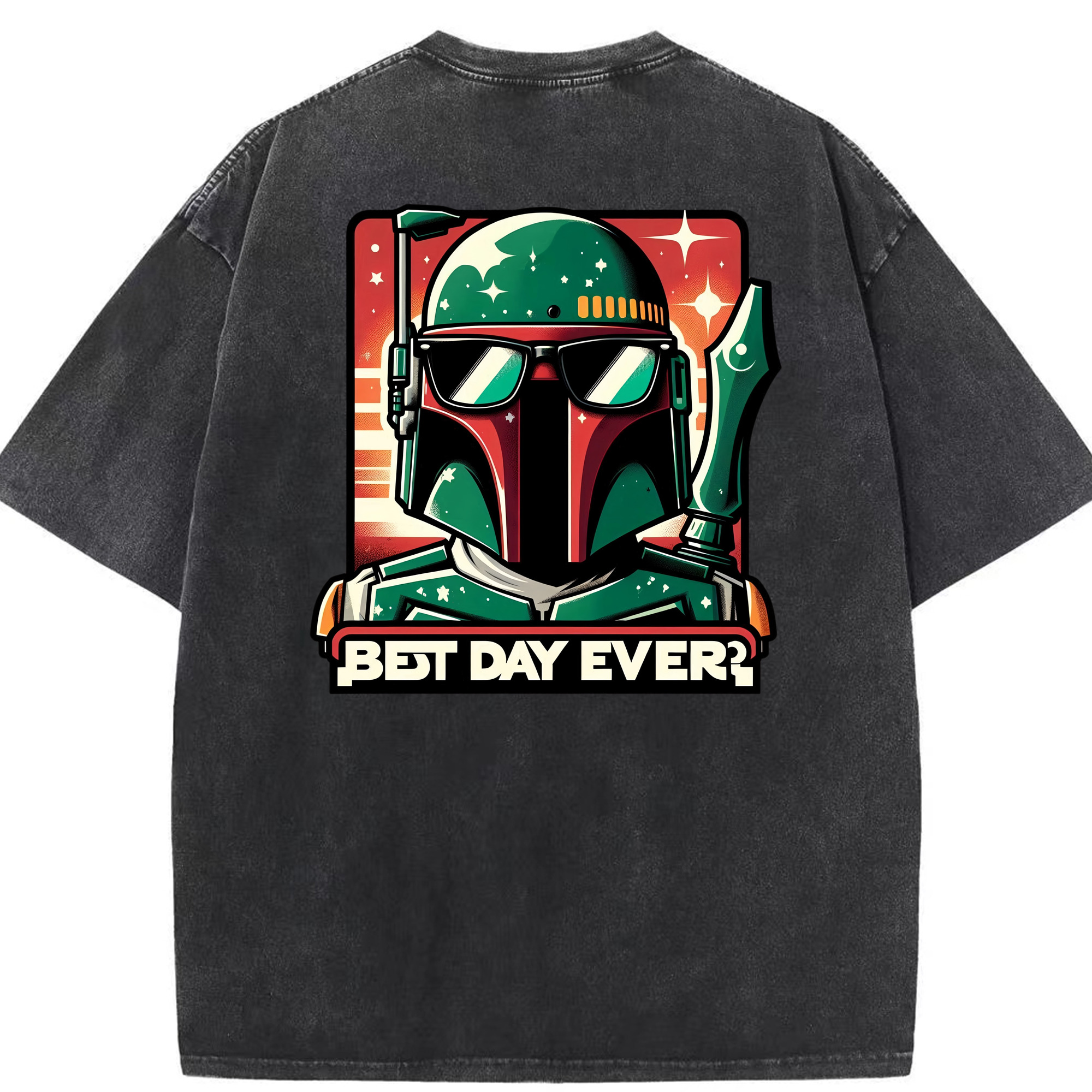 （画像用） スター・ウォーズ Star Wars 綿100% ヴィンテージ風 半袖Tシャツ（背面プリント）