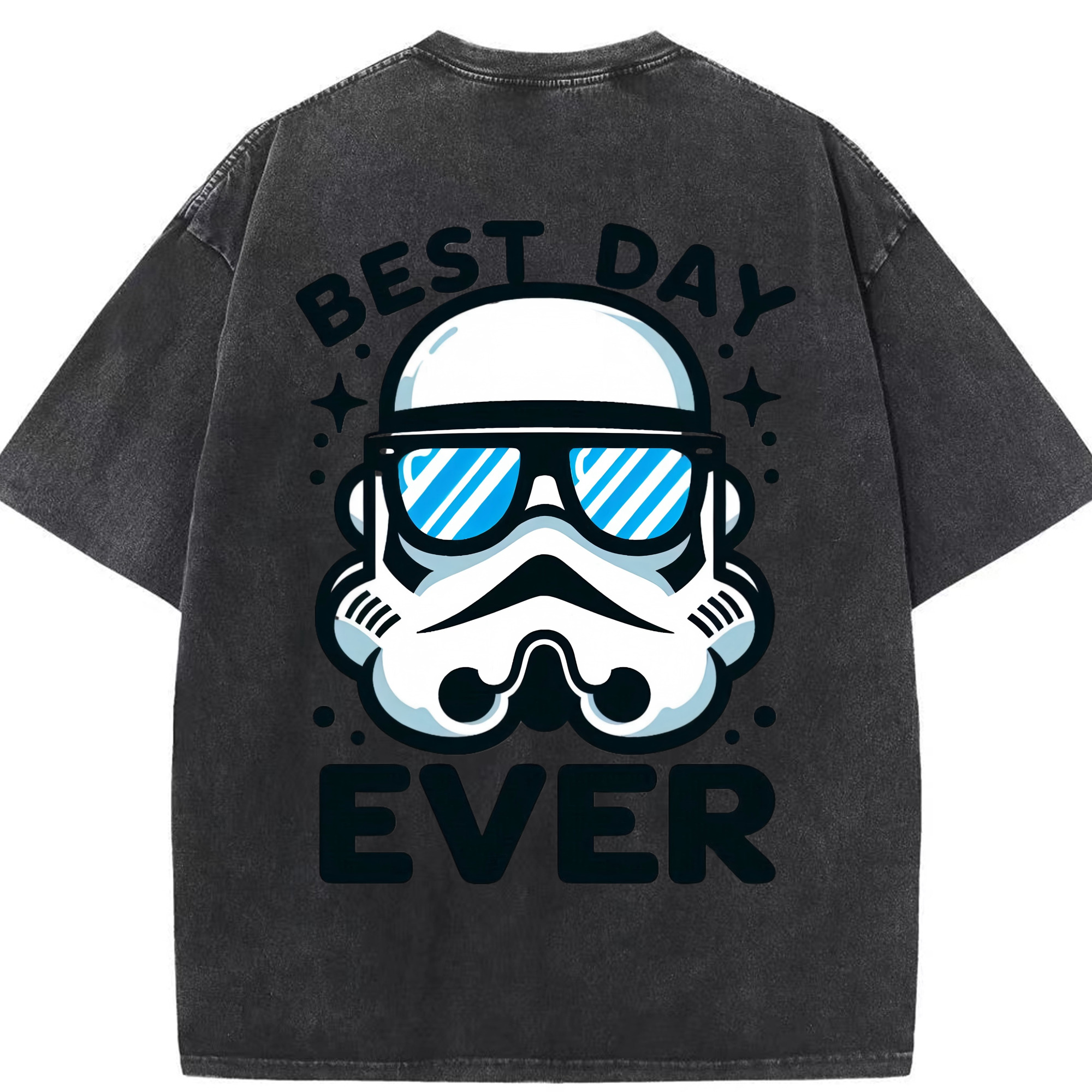 （画像用） スター・ウォーズ Star Wars 綿100% ヴィンテージ風 半袖Tシャツ（背面プリント）
