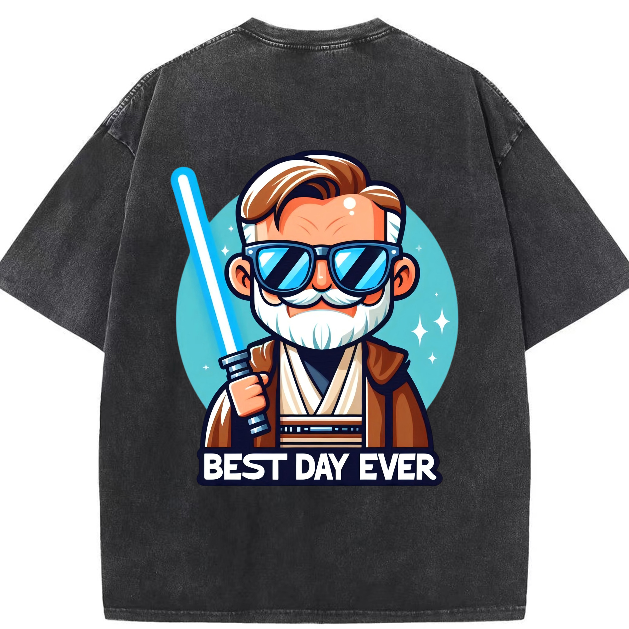（画像用） スター・ウォーズ Star Wars 綿100% ヴィンテージ風 半袖Tシャツ（背面プリント）