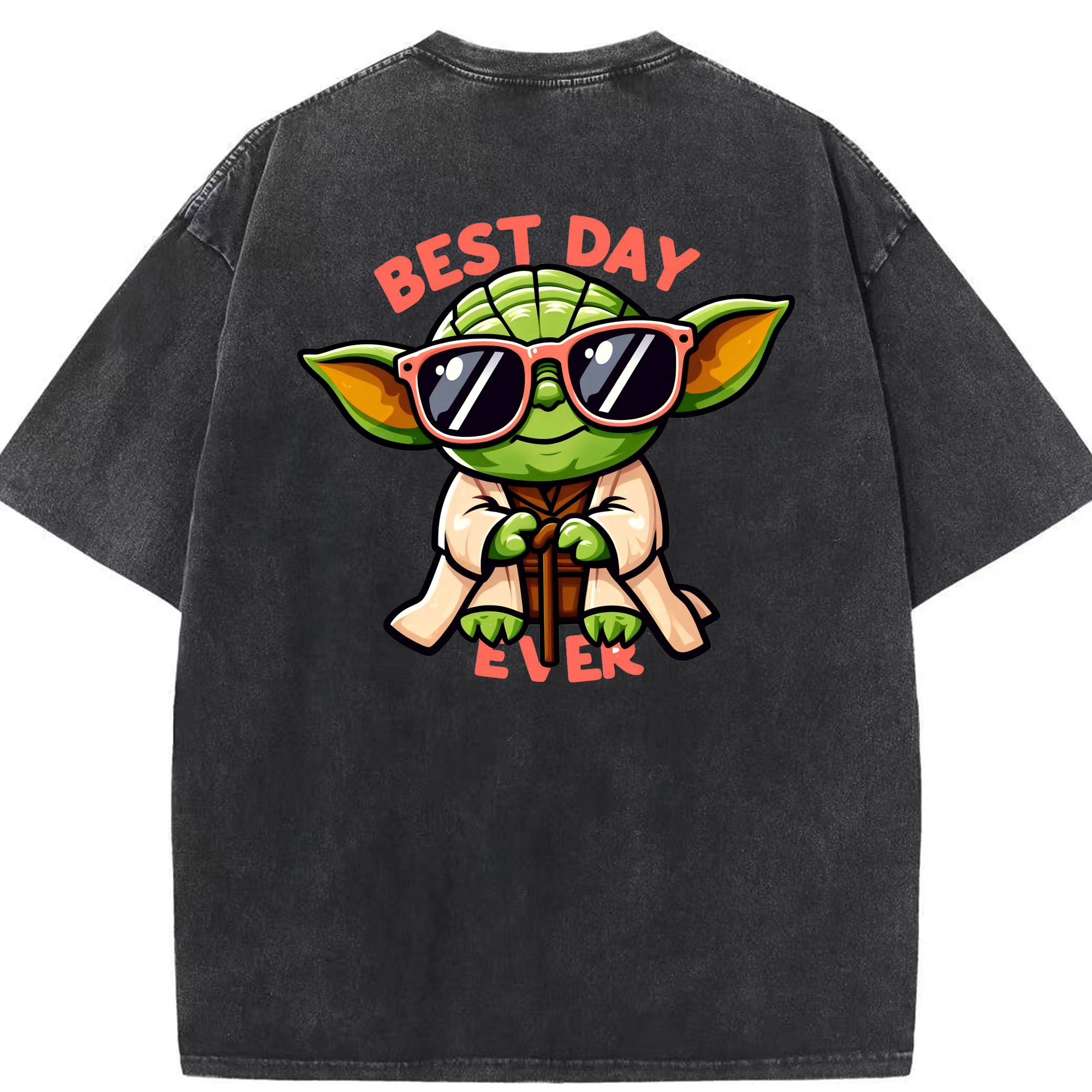 （画像用） スター・ウォーズ Star Wars 綿100% ヴィンテージ風 半袖Tシャツ（背面プリント）