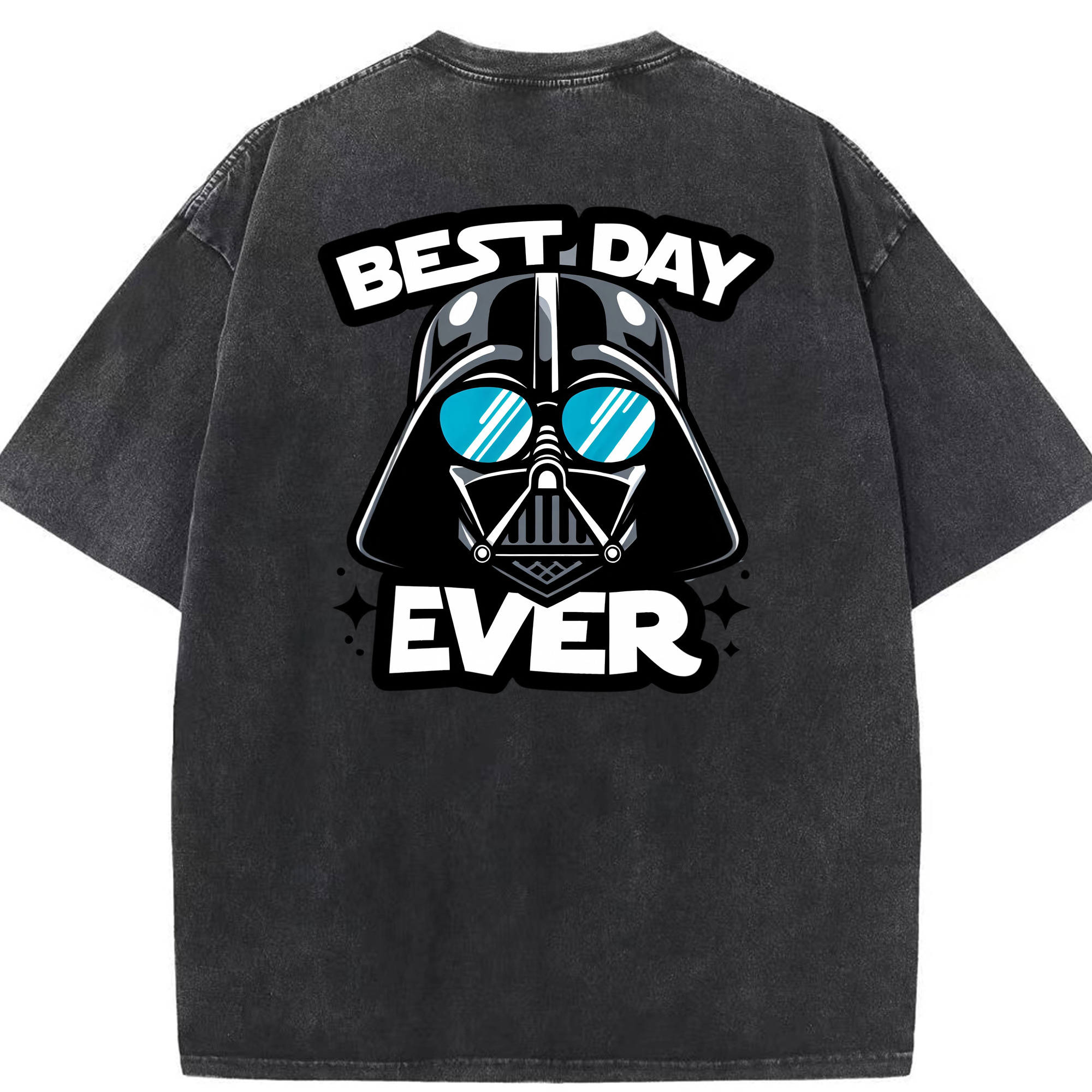 （画像用） スター・ウォーズ Star Wars 綿100% ヴィンテージ風 半袖Tシャツ（背面プリント）