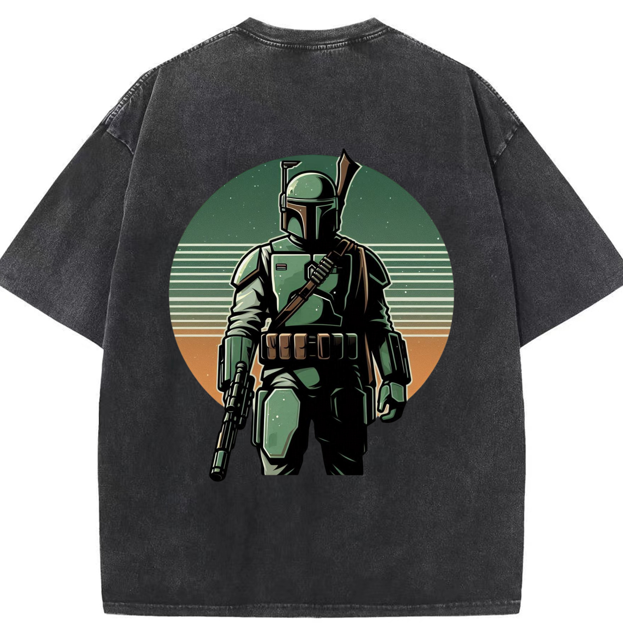（画像用） スター・ウォーズ Star Wars 綿100% ヴィンテージ風 半袖Tシャツ（背面プリント）