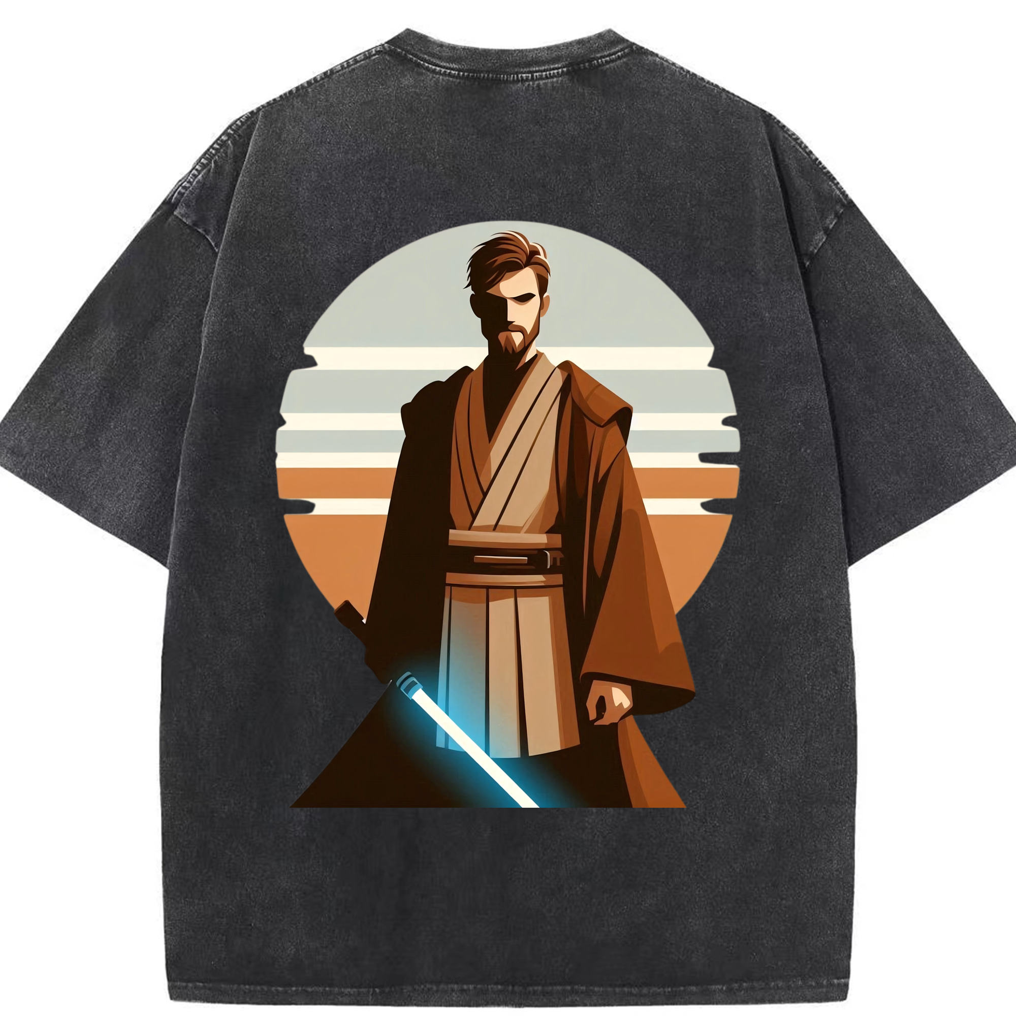 （画像用） スター・ウォーズ Star Wars 綿100% ヴィンテージ風 半袖Tシャツ（背面プリント）
