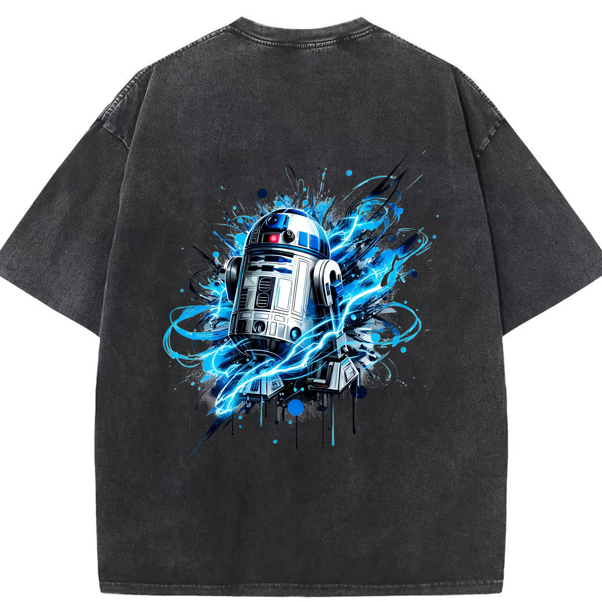 （画像用） スター・ウォーズ Star Wars 綿100% ヴィンテージ風 半袖Tシャツ（背面プリント）