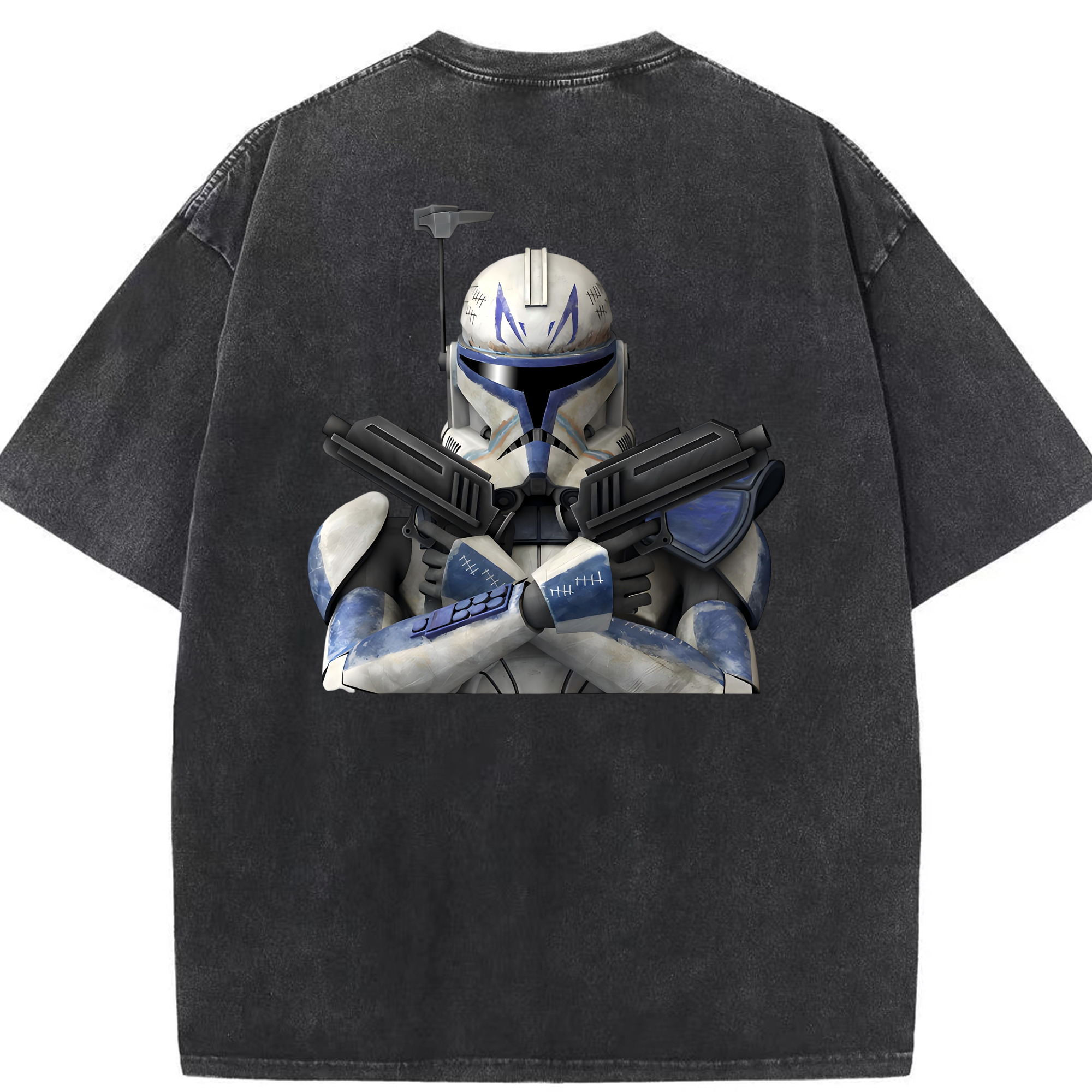 （画像用） スター・ウォーズ Star Wars 綿100% ヴィンテージ風 半袖Tシャツ（背面プリント）
