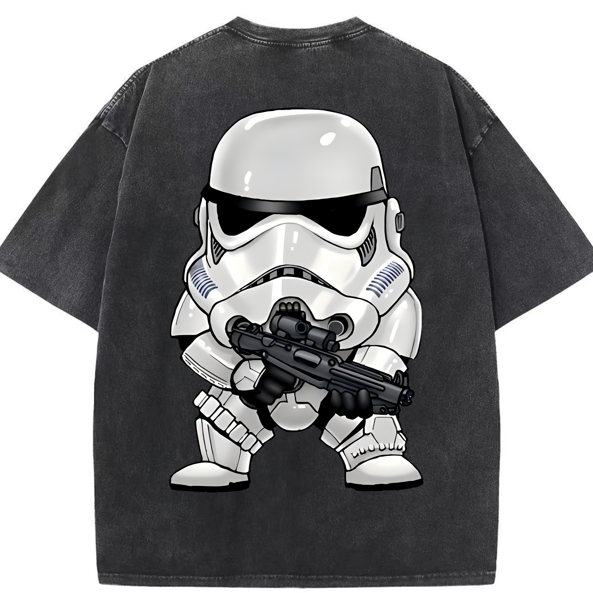 （画像用） スター・ウォーズ Star Wars 綿100% ヴィンテージ風 半袖Tシャツ（背面プリント）