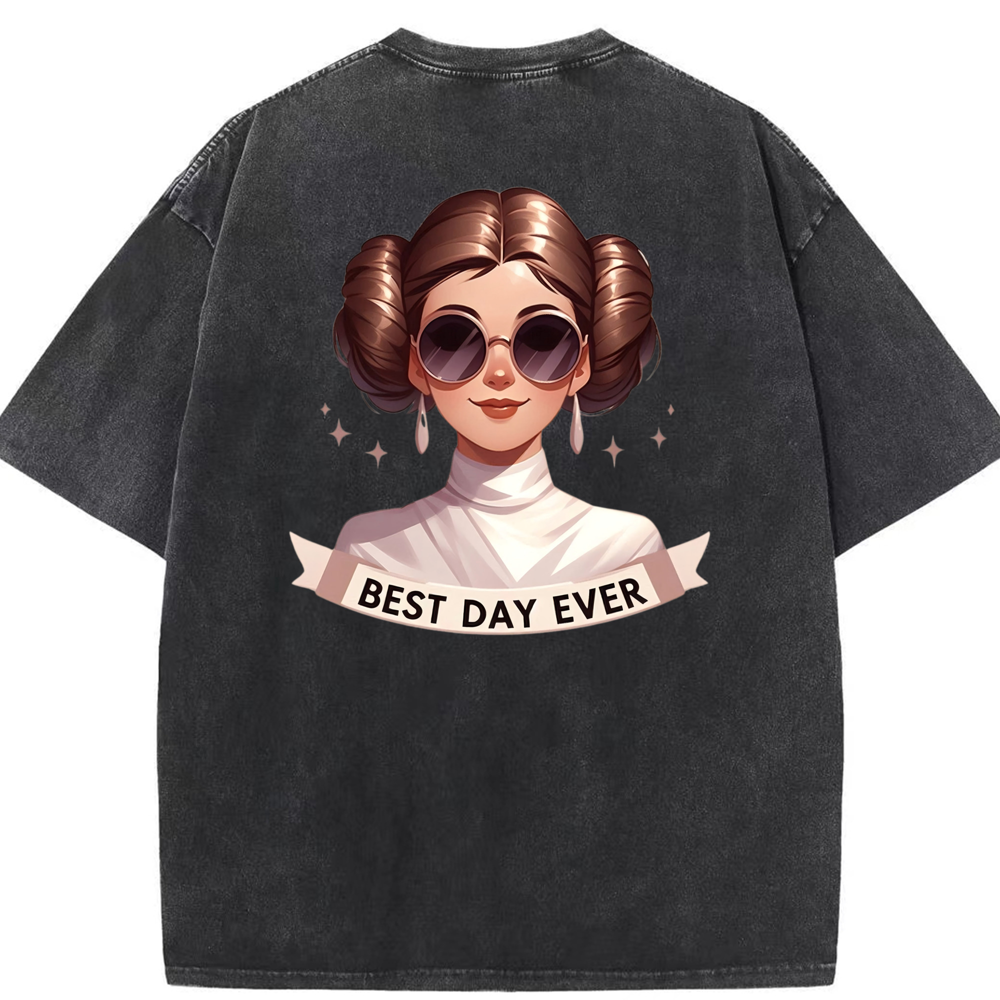 （画像用） スター・ウォーズ Star Wars 綿100% ヴィンテージ風 半袖Tシャツ（背面プリント）