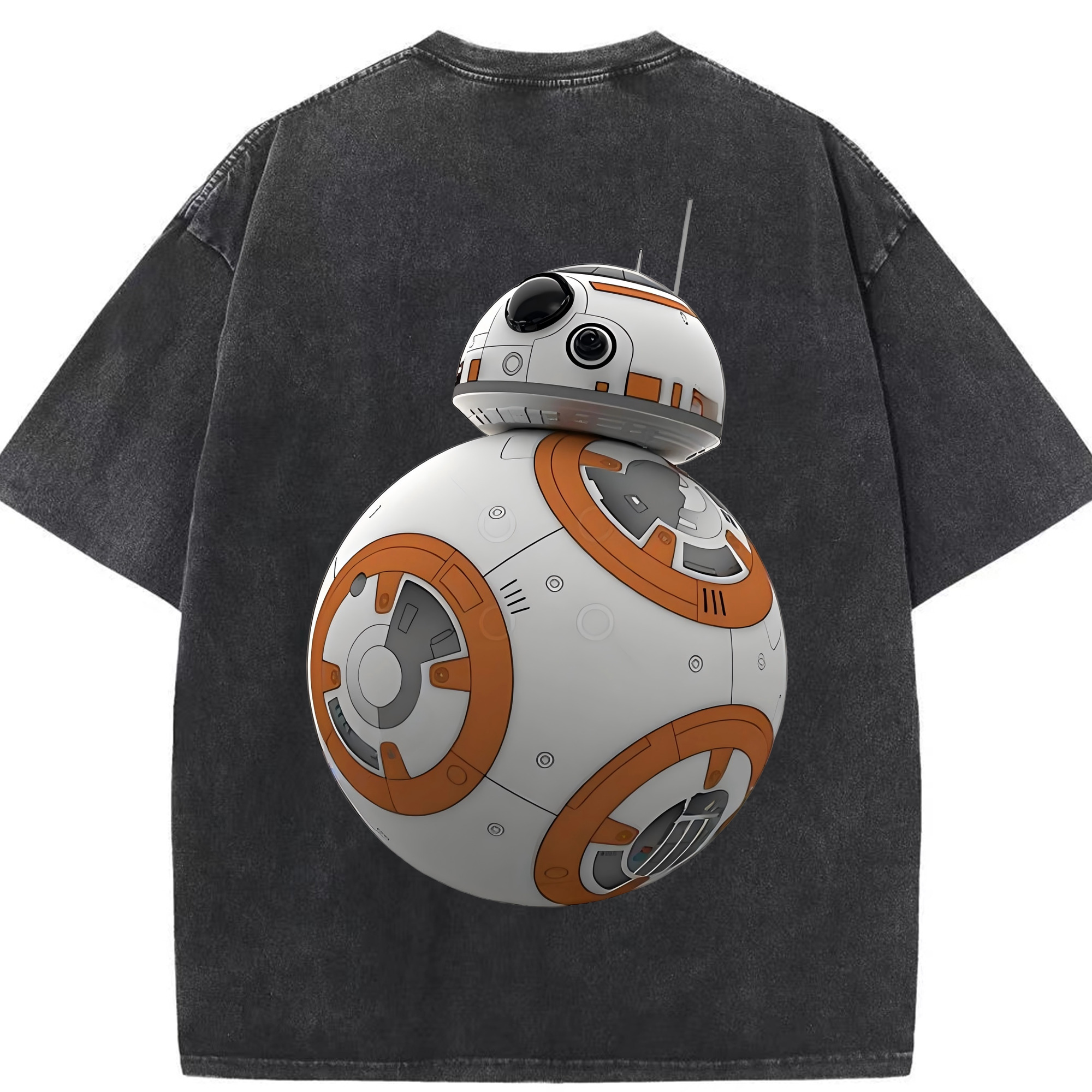 （画像用） スター・ウォーズ Star Wars 綿100% ヴィンテージ風 半袖Tシャツ（背面プリント）
