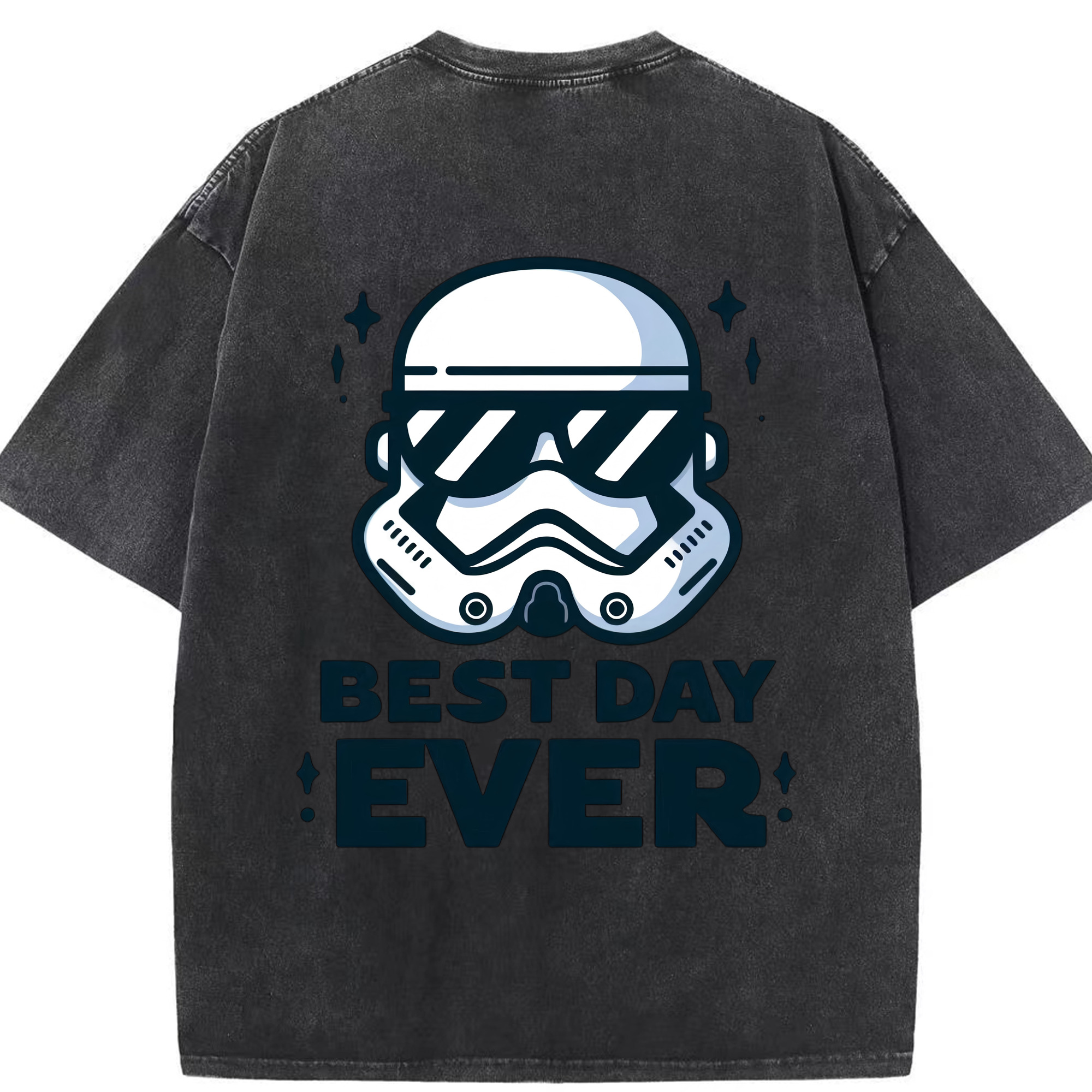 （画像用） スター・ウォーズ Star Wars 綿100% ヴィンテージ風 半袖Tシャツ（背面プリント）