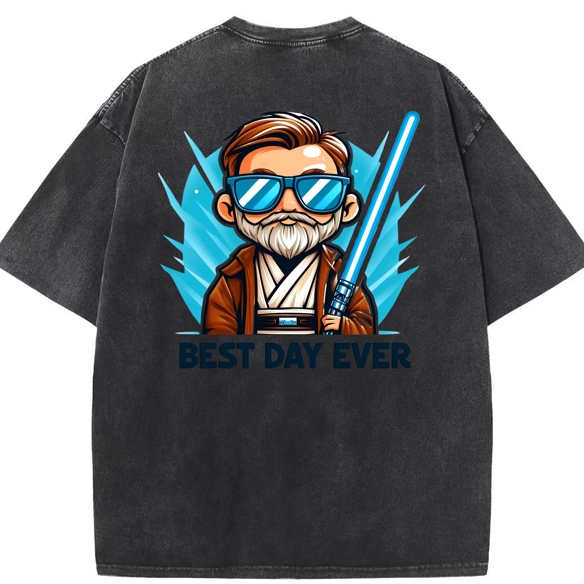 （画像用） スター・ウォーズ Star Wars 綿100% ヴィンテージ風 半袖Tシャツ（背面プリント）