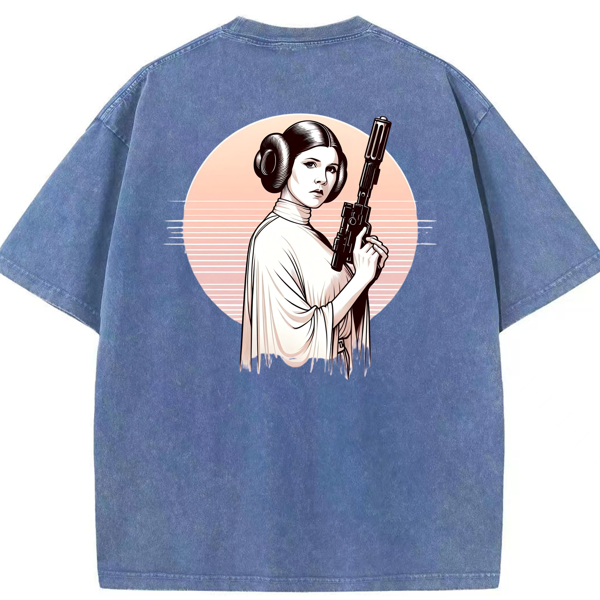 （画像用） スター・ウォーズ Star Wars 綿100% ヴィンテージ風 半袖Tシャツ（背面プリント）