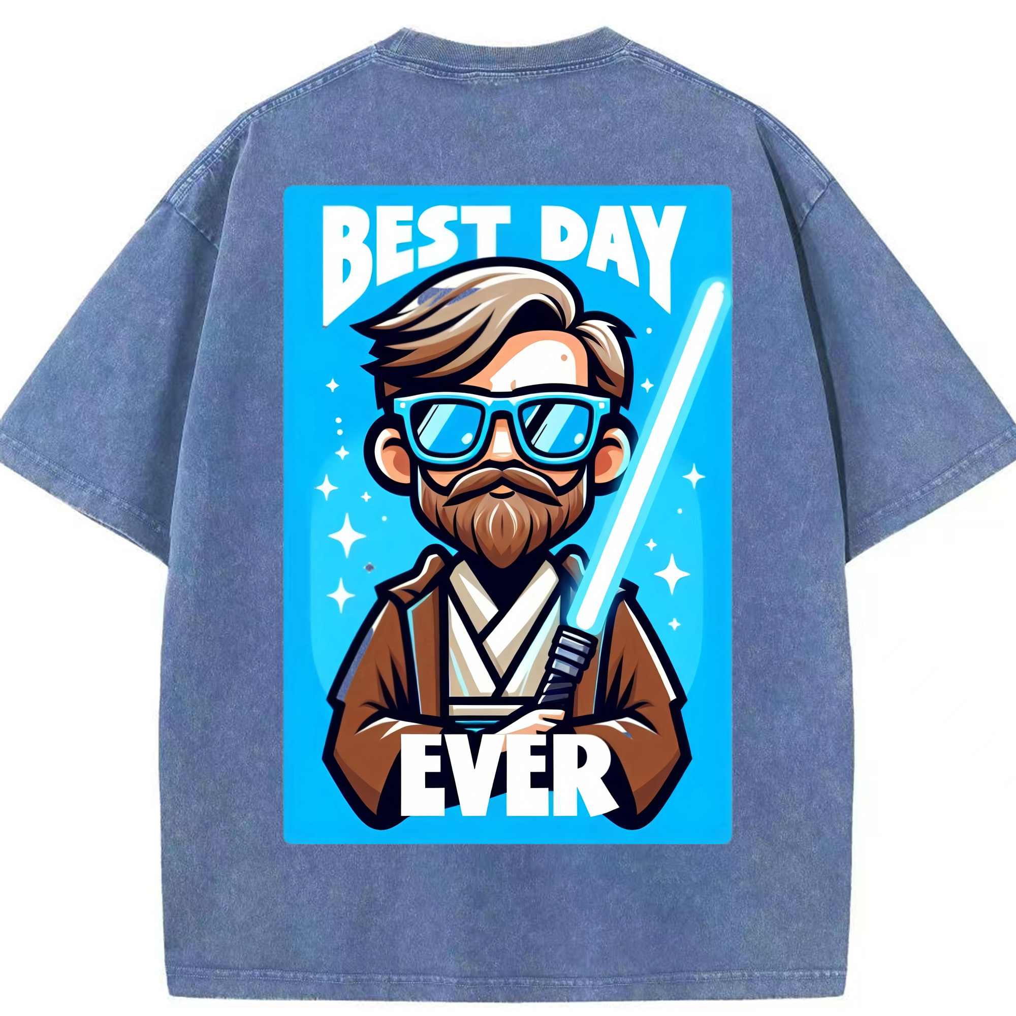 （画像用） スター・ウォーズ Star Wars 綿100% ヴィンテージ風 半袖Tシャツ（背面プリント）