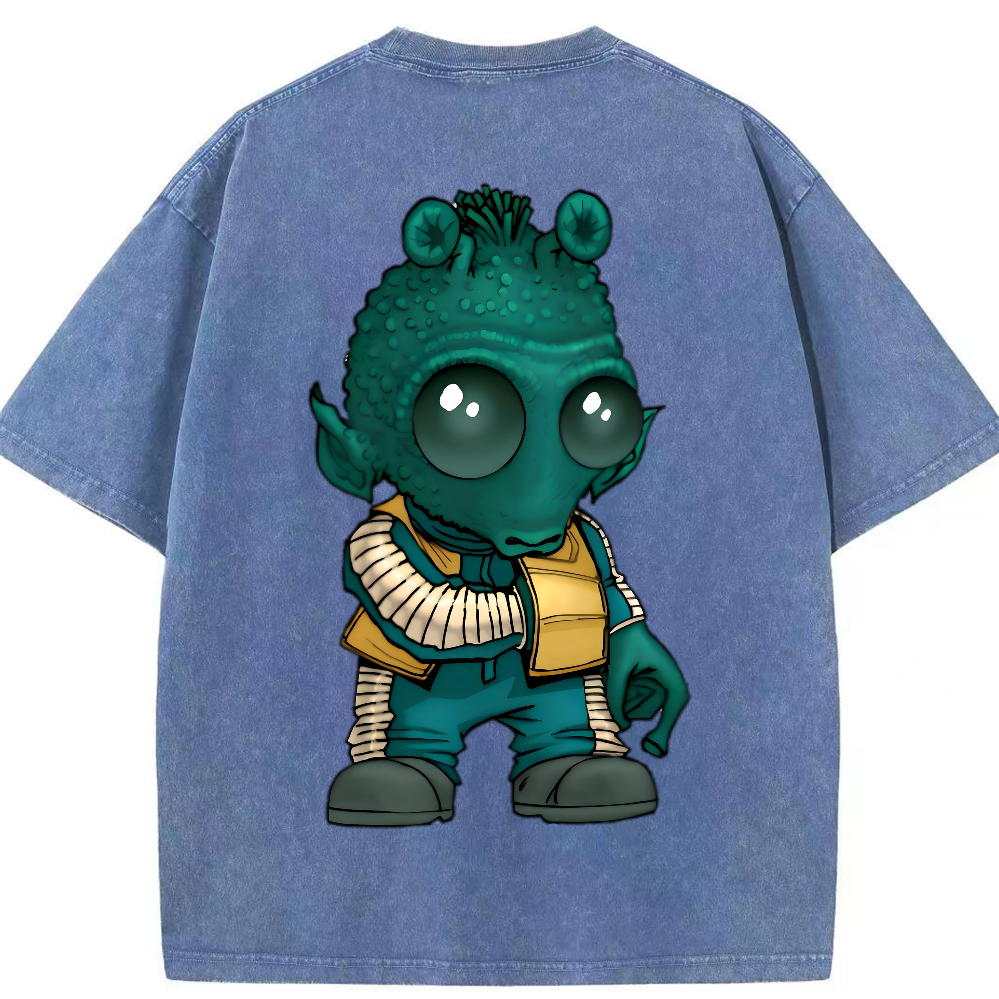 （画像用） スター・ウォーズ Star Wars 綿100% ヴィンテージ風 半袖Tシャツ（背面プリント）