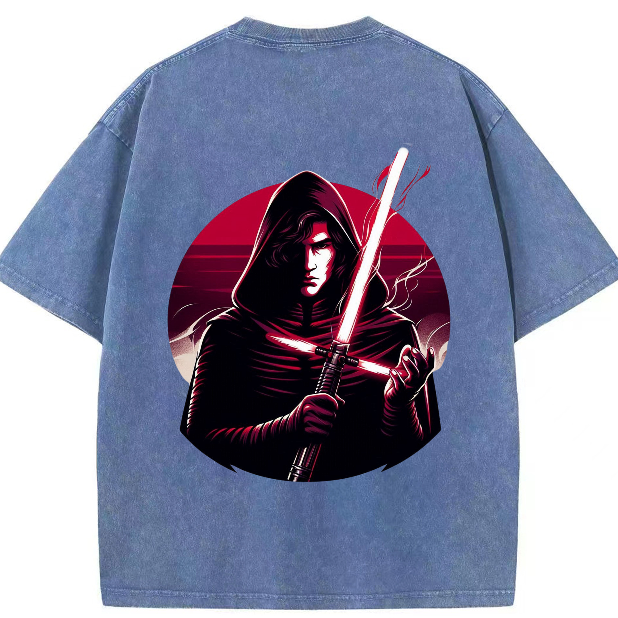 （画像用） スター・ウォーズ Star Wars 綿100% ヴィンテージ風 半袖Tシャツ（背面プリント）