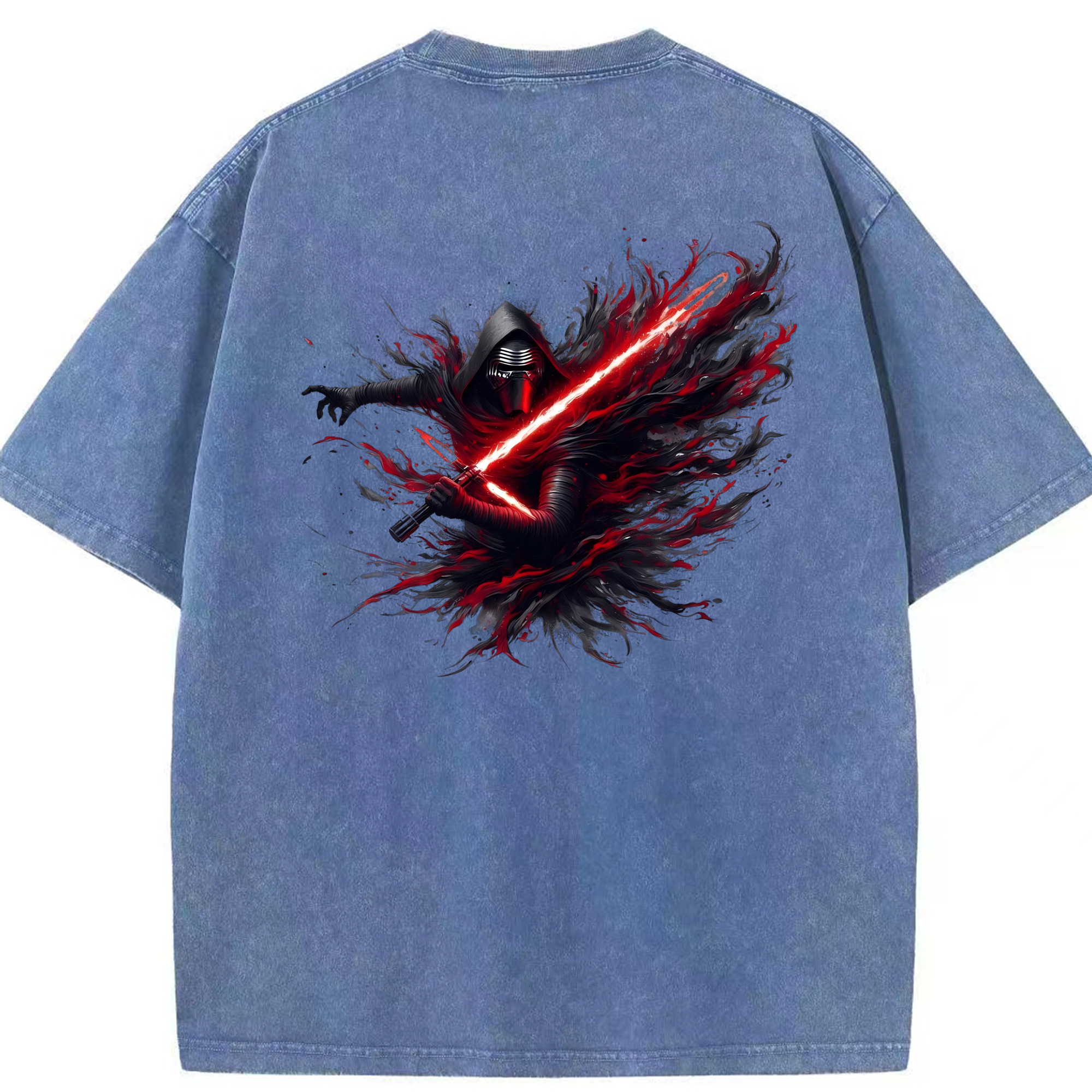 （画像用） スター・ウォーズ Star Wars 綿100% ヴィンテージ風 半袖Tシャツ（背面プリント）