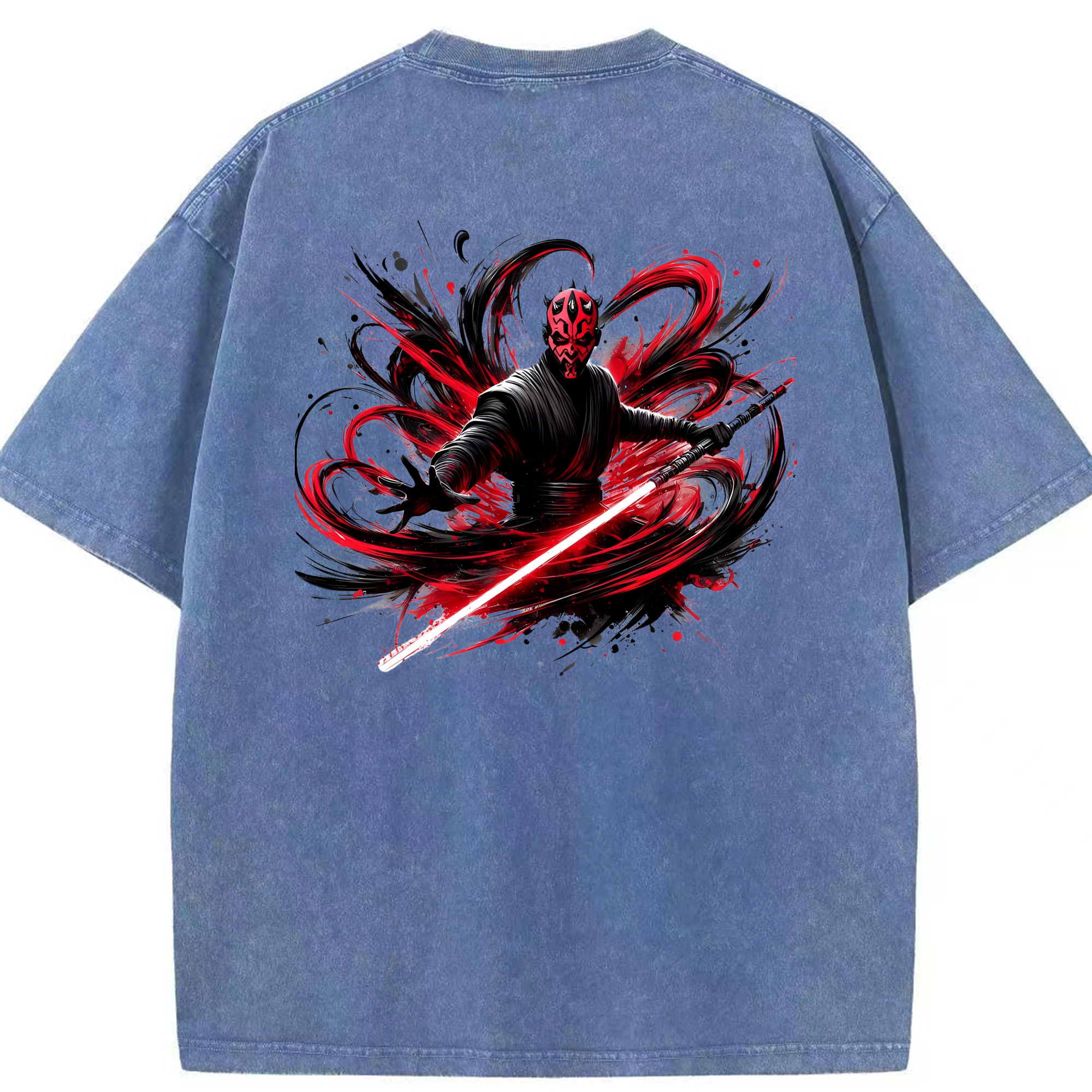 （画像用） スター・ウォーズ Star Wars 綿100% ヴィンテージ風 半袖Tシャツ（背面プリント）