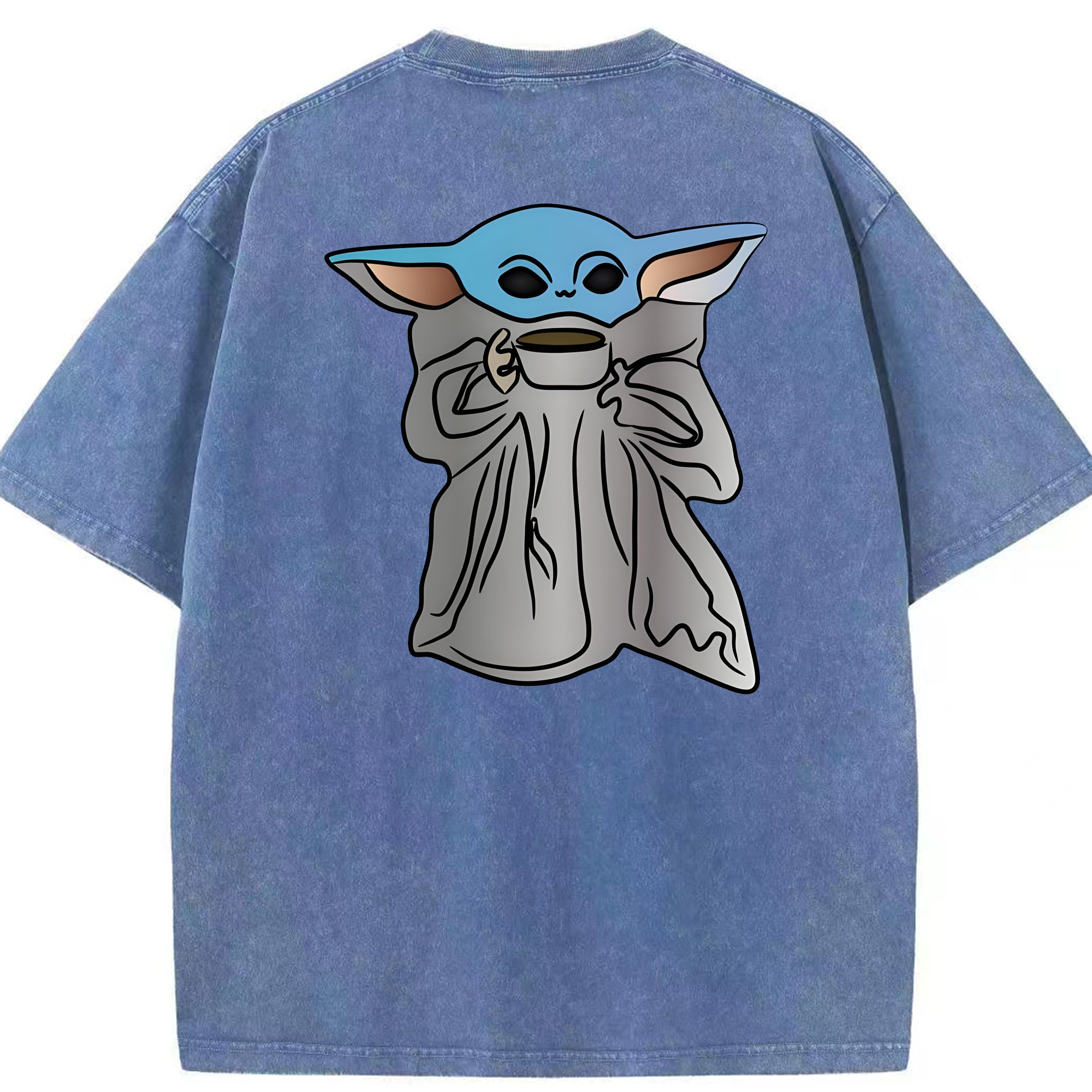 （画像用） スター・ウォーズ Star Wars 綿100% ヴィンテージ風 半袖Tシャツ（背面プリント）