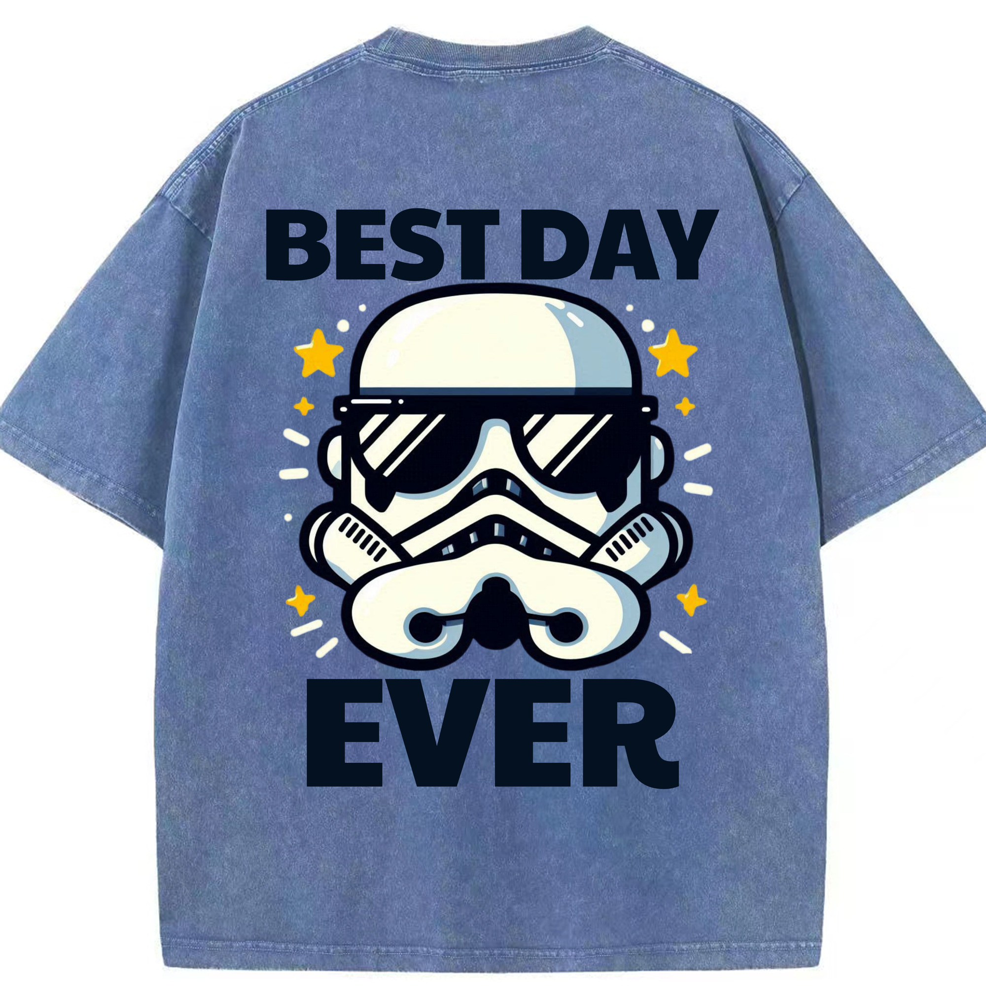 （画像用） スター・ウォーズ Star Wars 綿100% ヴィンテージ風 半袖Tシャツ（背面プリント）