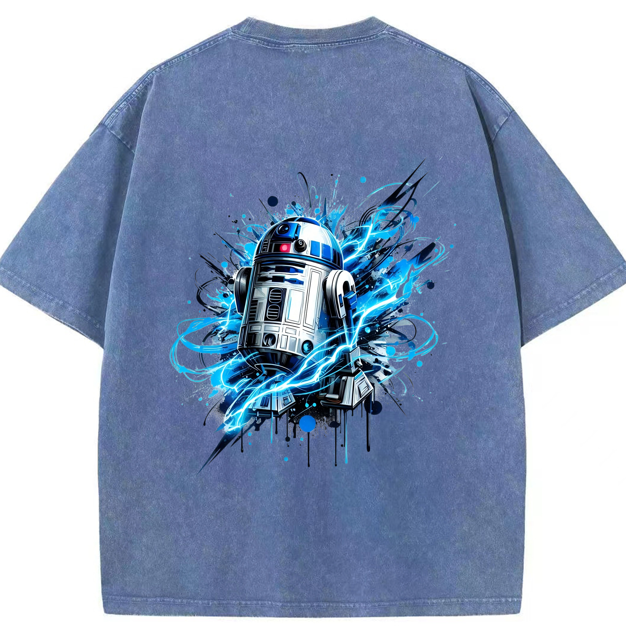 （画像用） スター・ウォーズ Star Wars 綿100% ヴィンテージ風 半袖Tシャツ（背面プリント）