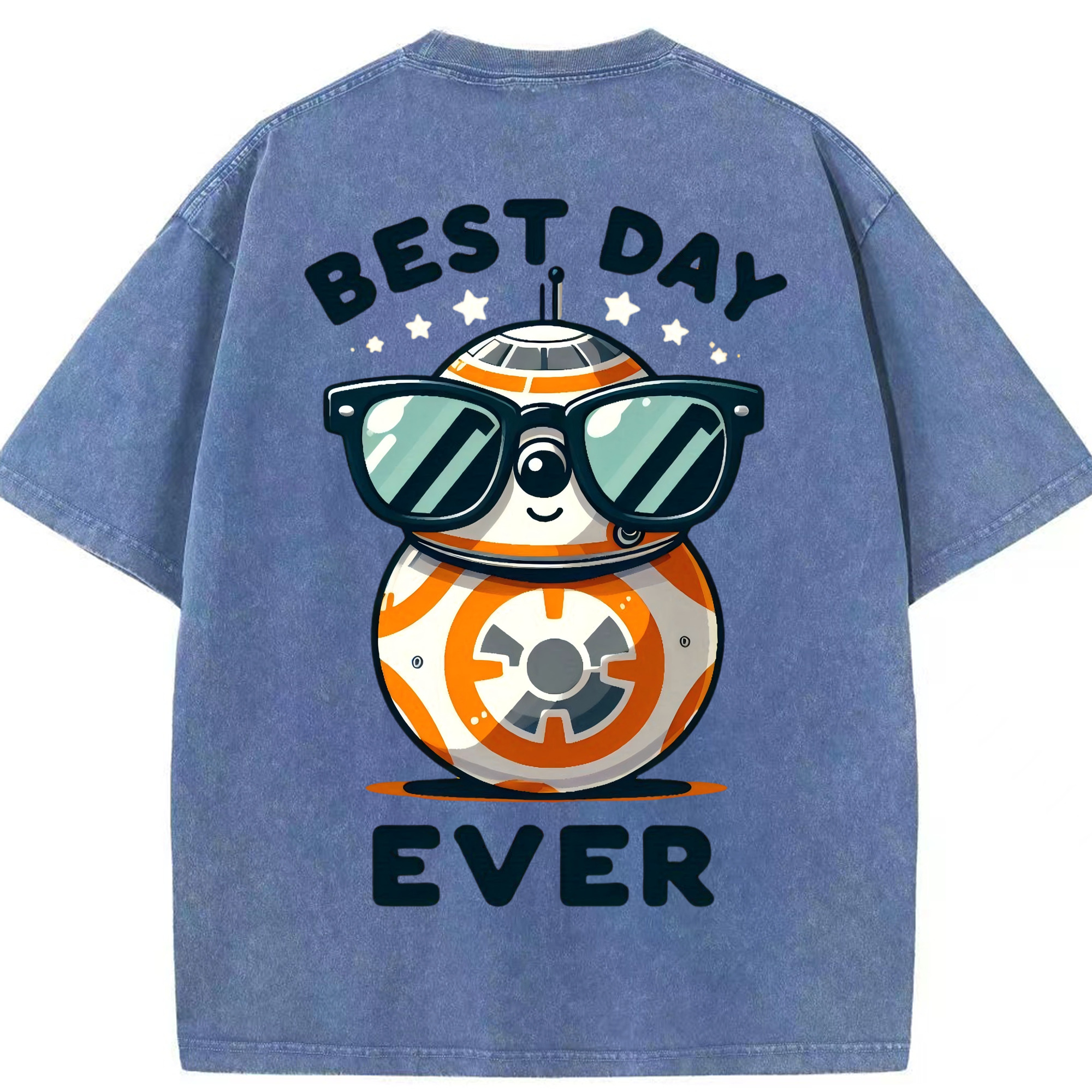 （画像用） スター・ウォーズ Star Wars 綿100% ヴィンテージ風 半袖Tシャツ（背面プリント）