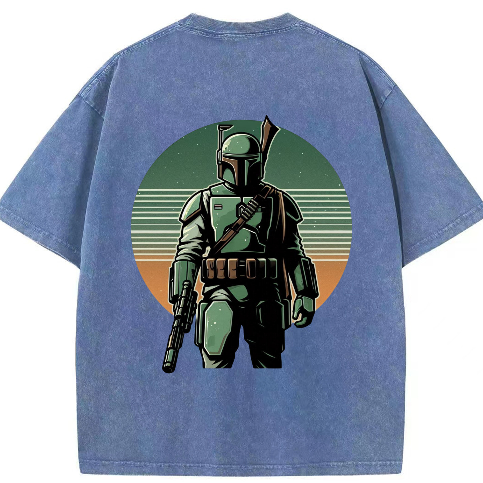 （画像用） スター・ウォーズ Star Wars 綿100% ヴィンテージ風 半袖Tシャツ（背面プリント）
