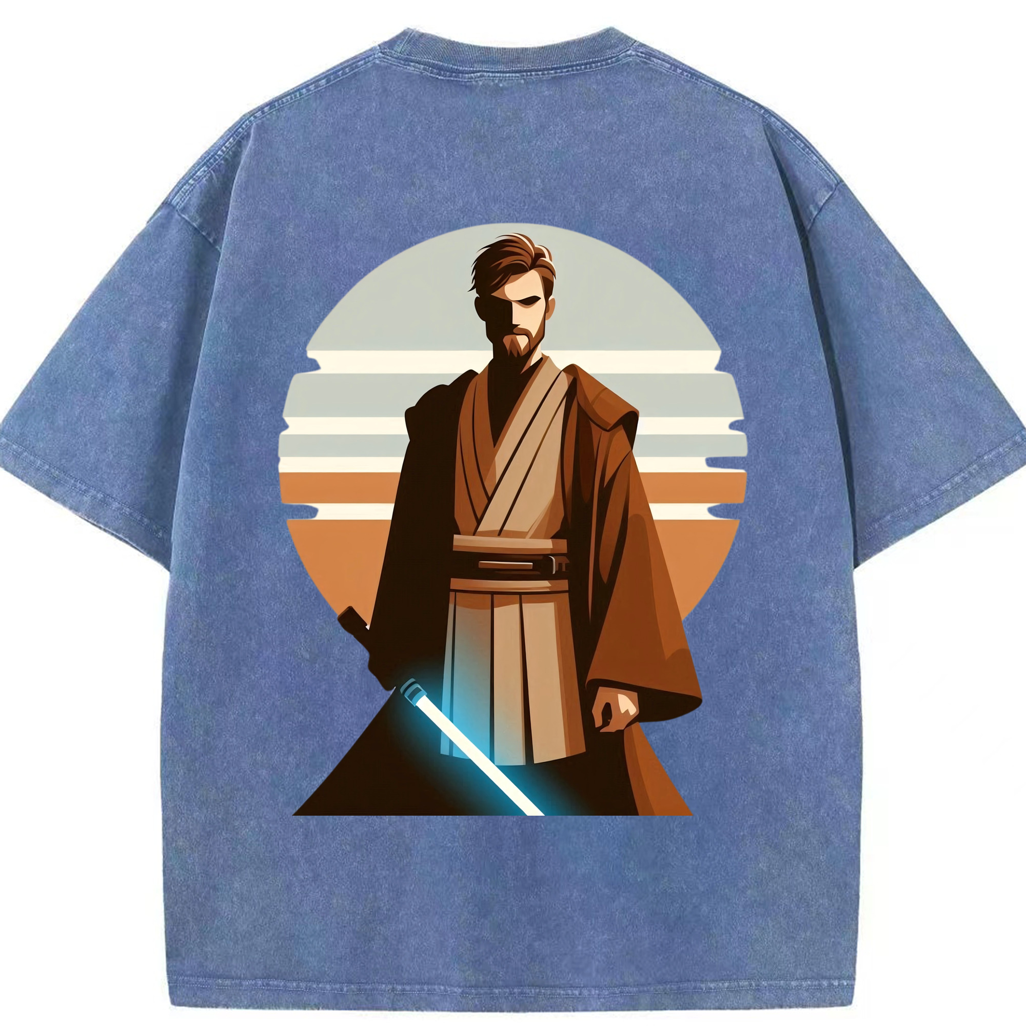 （画像用） スター・ウォーズ Star Wars 綿100% ヴィンテージ風 半袖Tシャツ（背面プリント）