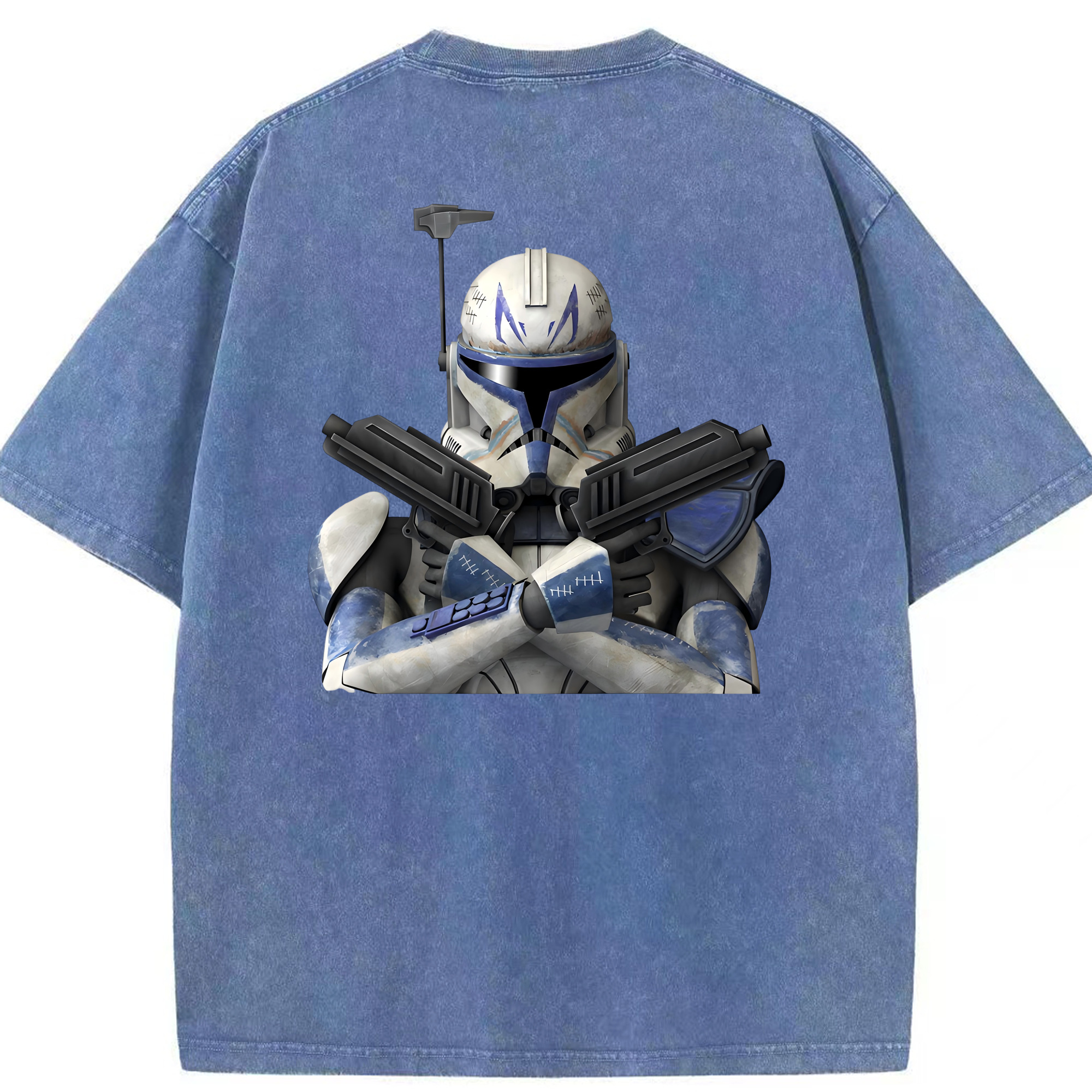 （画像用） スター・ウォーズ Star Wars 綿100% ヴィンテージ風 半袖Tシャツ（背面プリント）