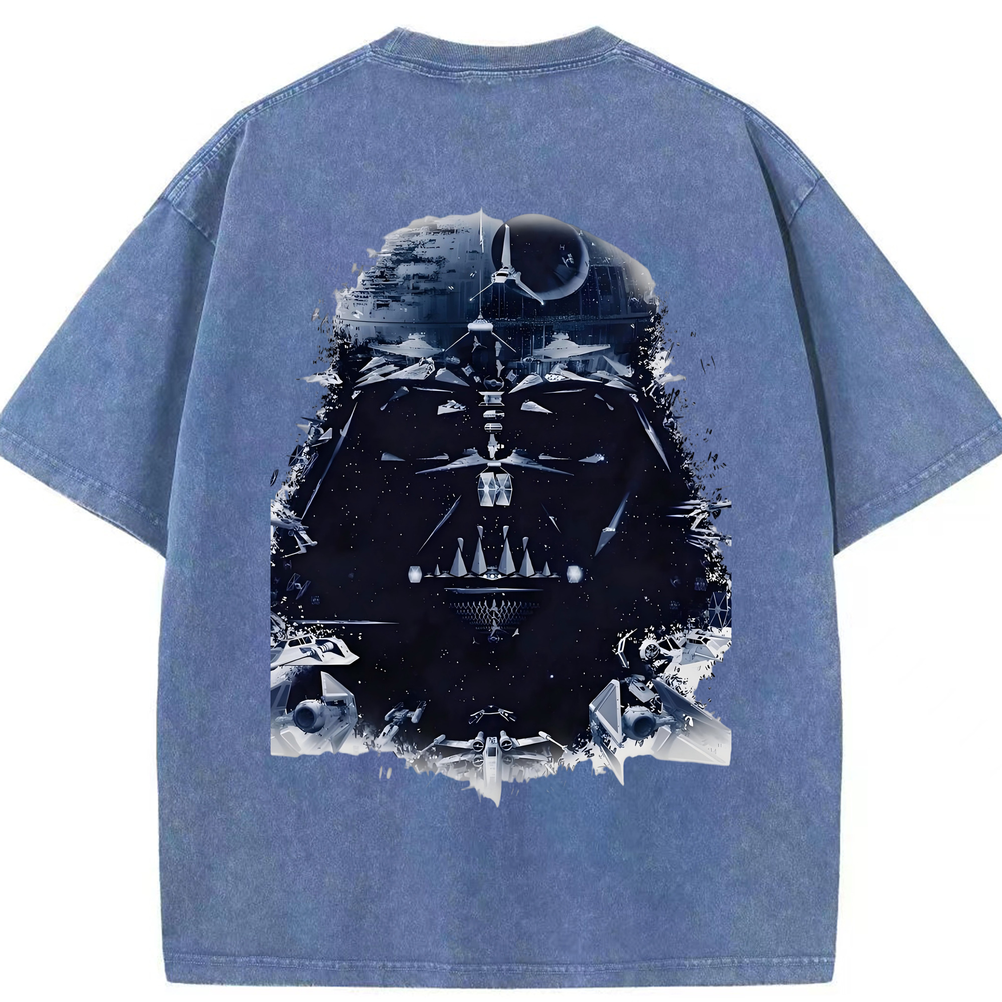 （画像用） スター・ウォーズ Star Wars 綿100% ヴィンテージ風 半袖Tシャツ（背面プリント）