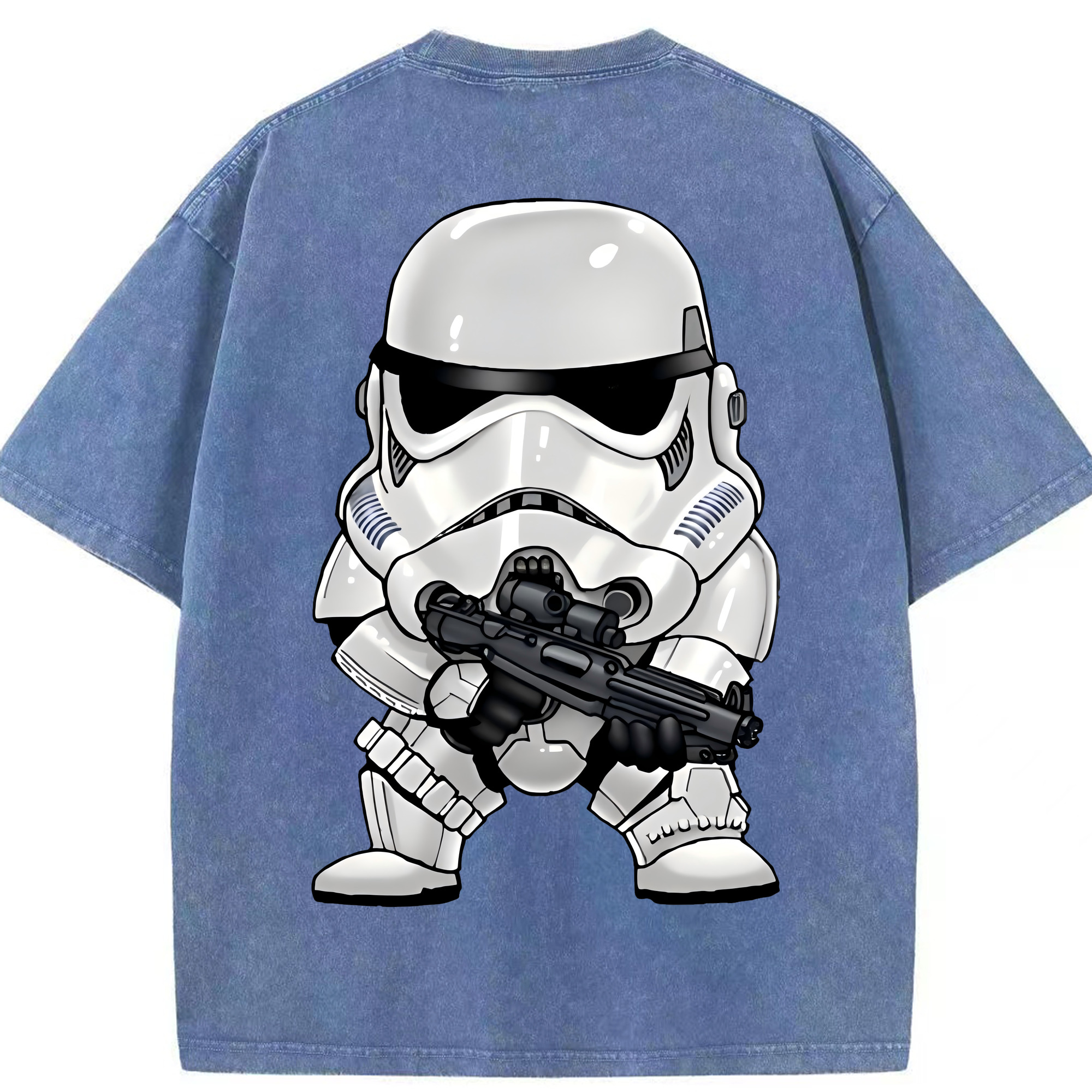 （画像用） スター・ウォーズ Star Wars 綿100% ヴィンテージ風 半袖Tシャツ（背面プリント）