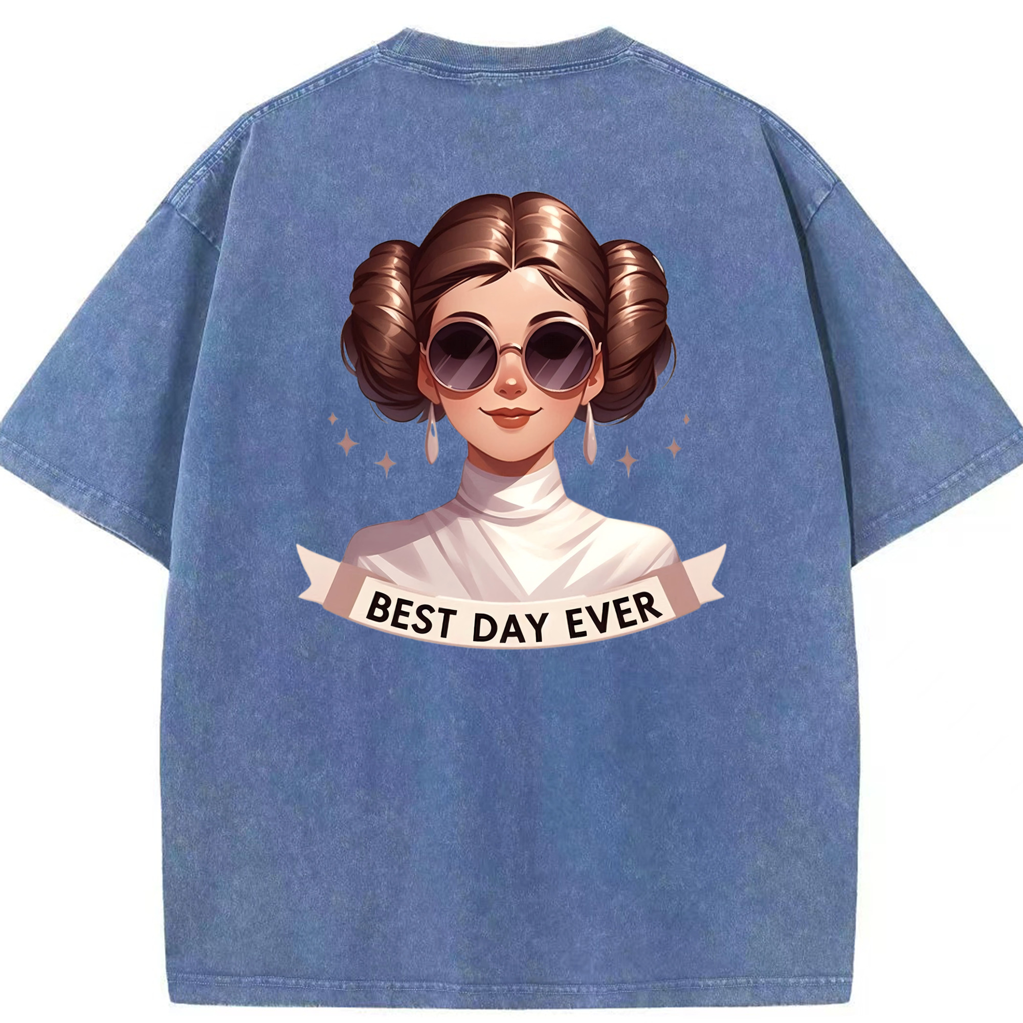 （画像用） スター・ウォーズ Star Wars 綿100% ヴィンテージ風 半袖Tシャツ（背面プリント）