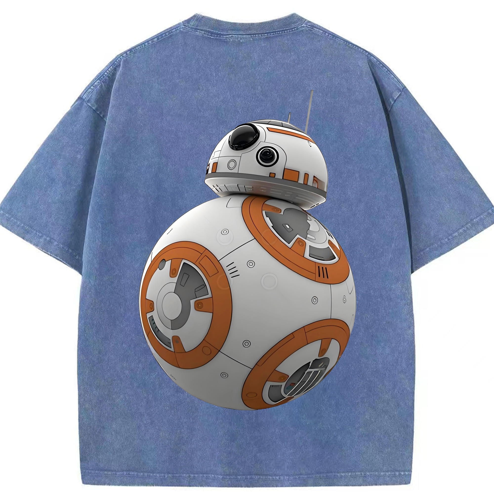 （画像用） スター・ウォーズ Star Wars 綿100% ヴィンテージ風 半袖Tシャツ（背面プリント）
