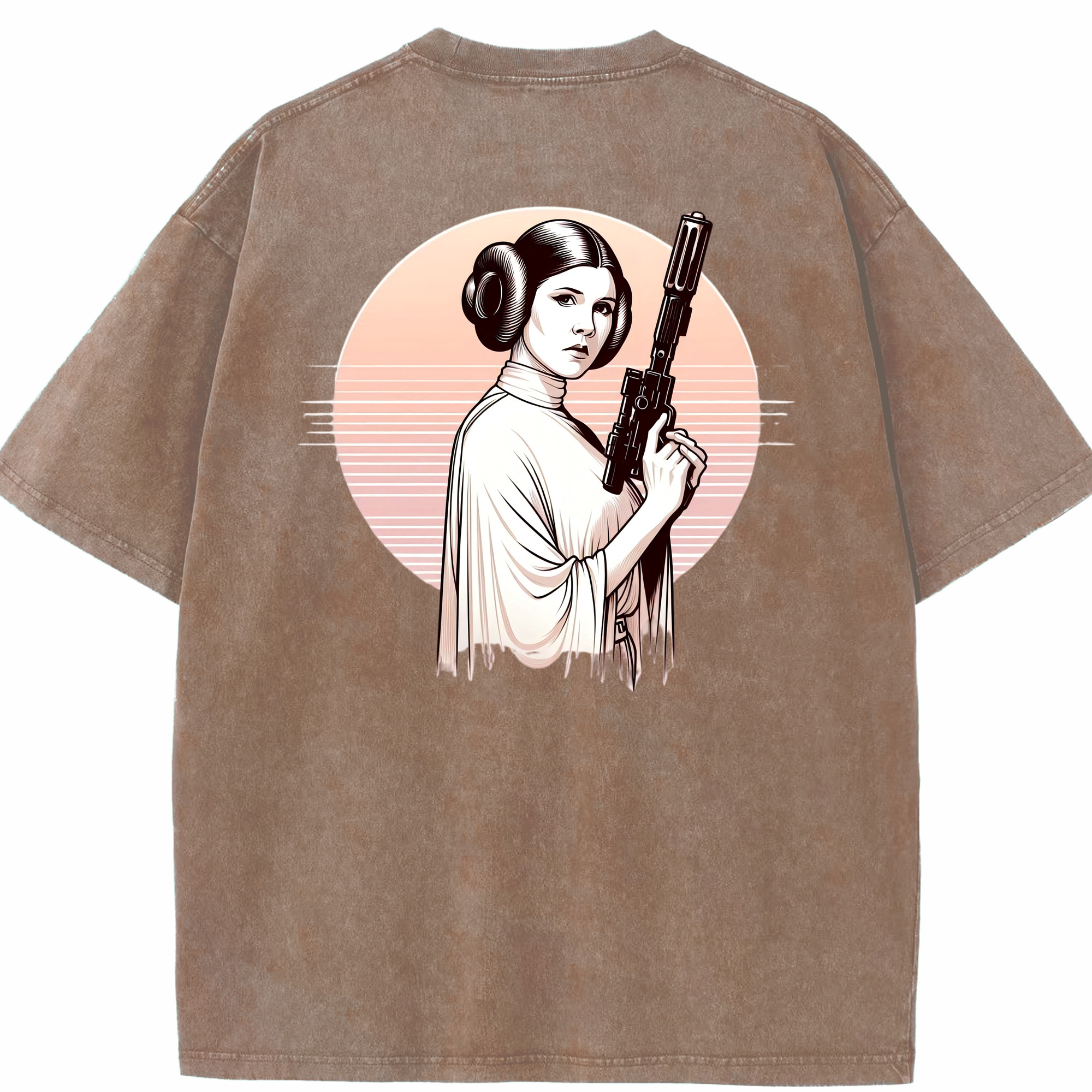 （画像用） スター・ウォーズ Star Wars 綿100% ヴィンテージ風 半袖Tシャツ（背面プリント）
