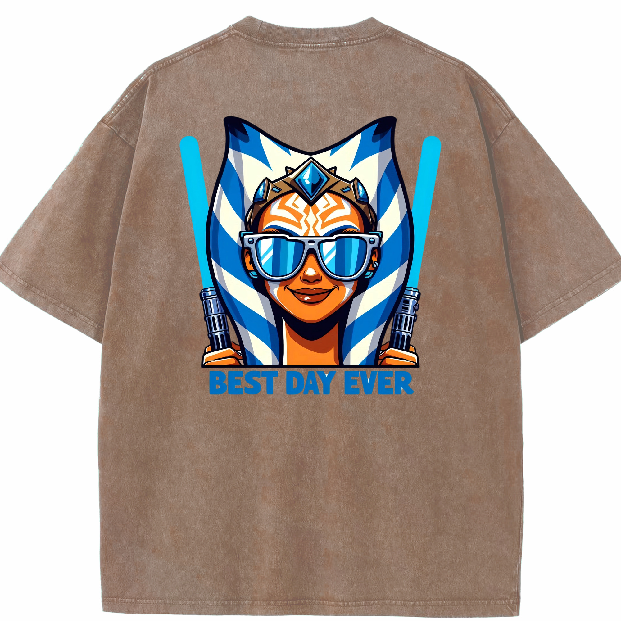 （画像用） スター・ウォーズ Star Wars 綿100% ヴィンテージ風 半袖Tシャツ（背面プリント）