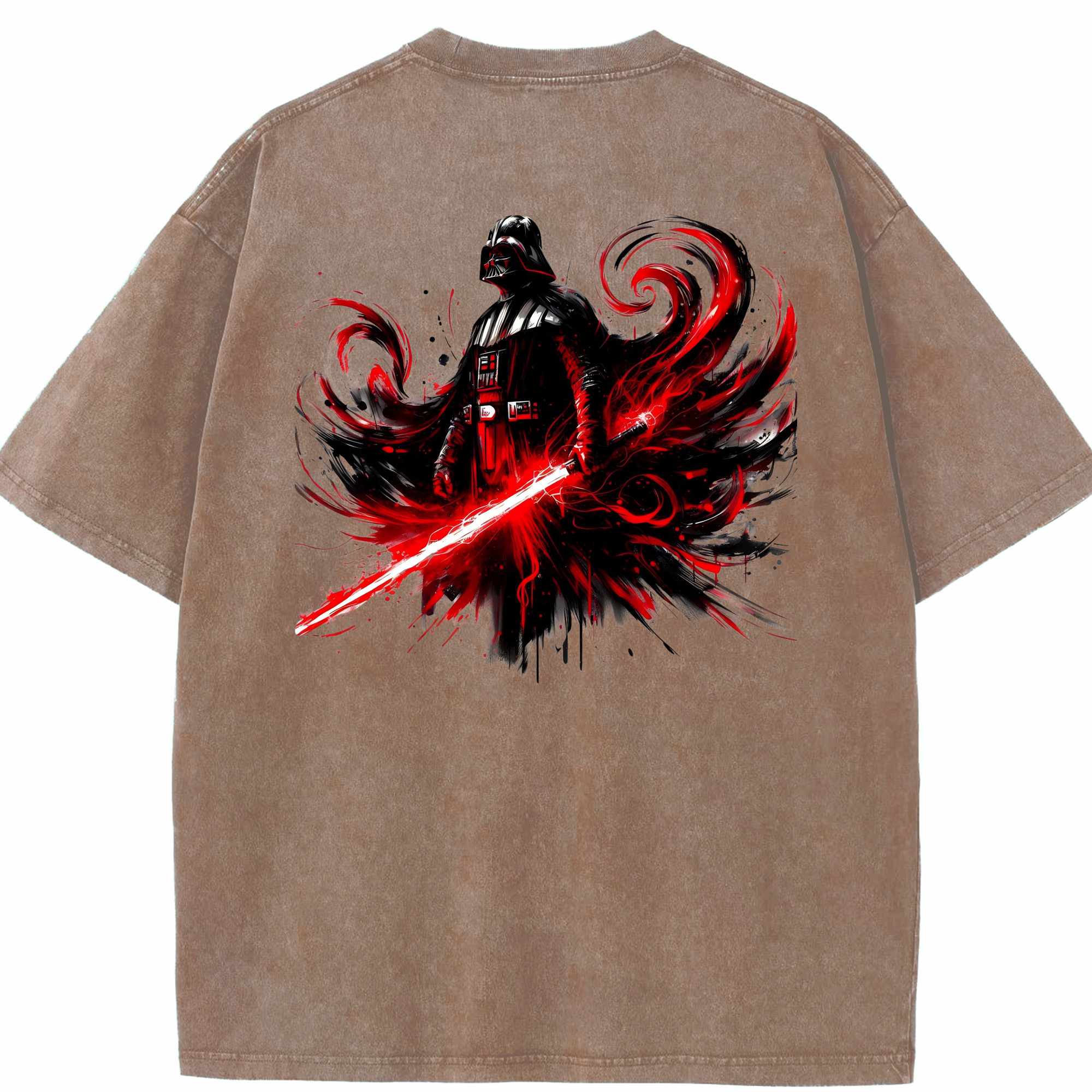 （画像用） スター・ウォーズ Star Wars 綿100% ヴィンテージ風 半袖Tシャツ（背面プリント）