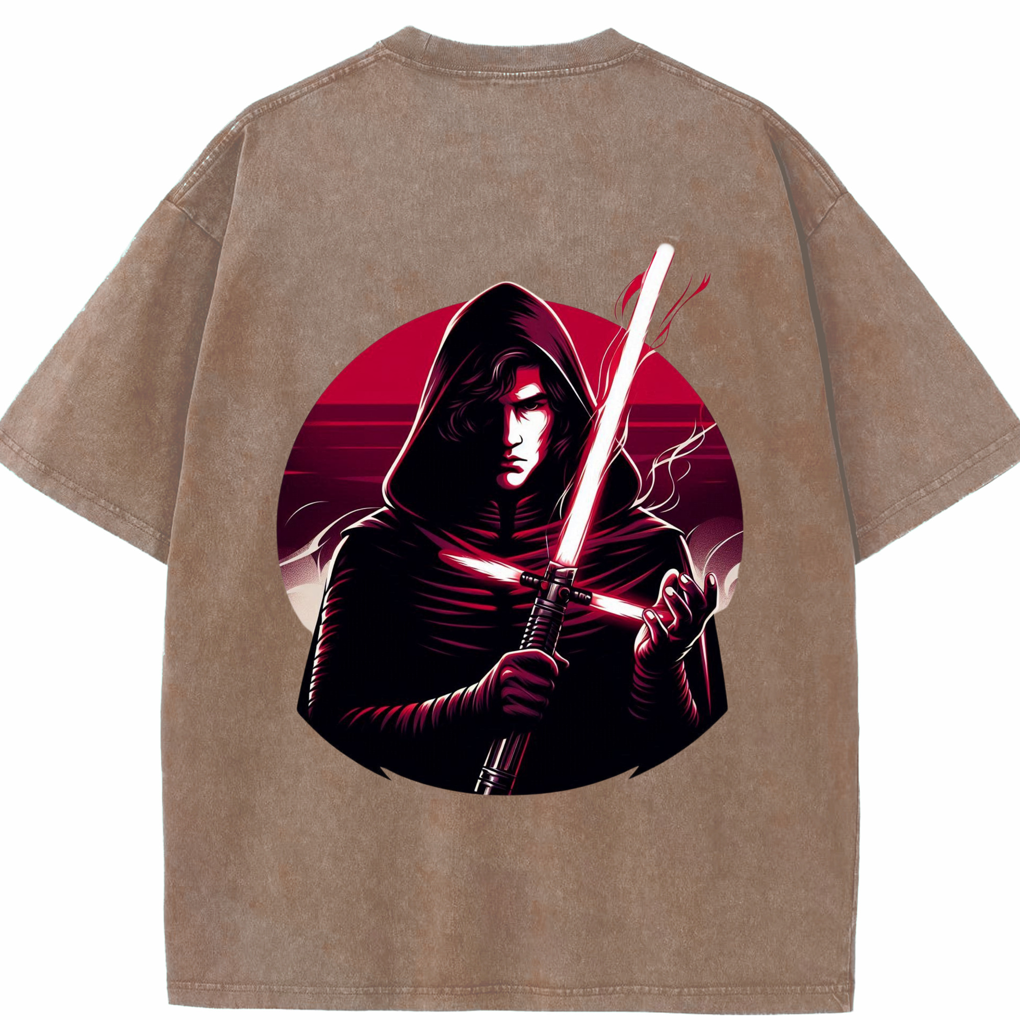 （画像用） スター・ウォーズ Star Wars 綿100% ヴィンテージ風 半袖Tシャツ（背面プリント）