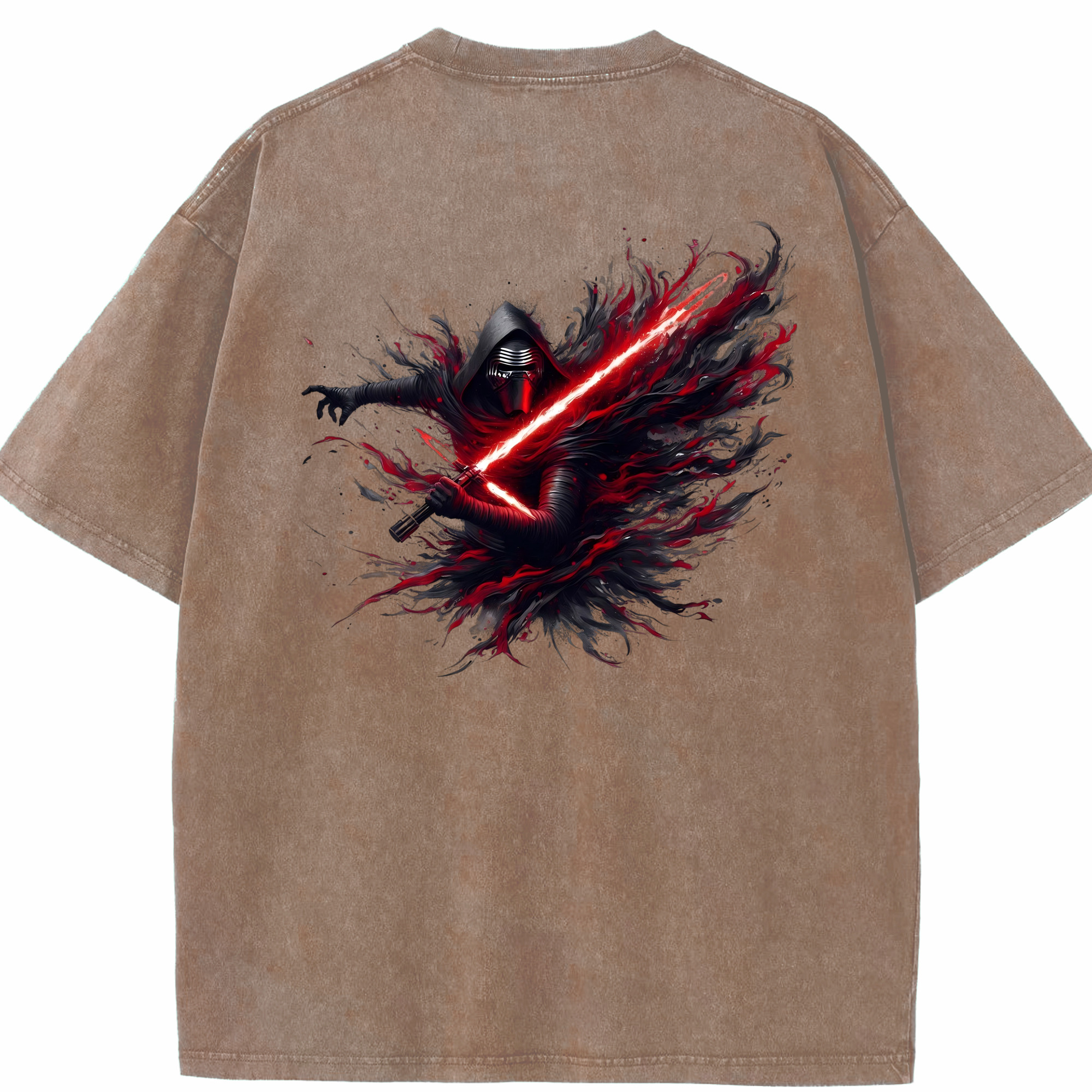 （画像用） スター・ウォーズ Star Wars 綿100% ヴィンテージ風 半袖Tシャツ（背面プリント）