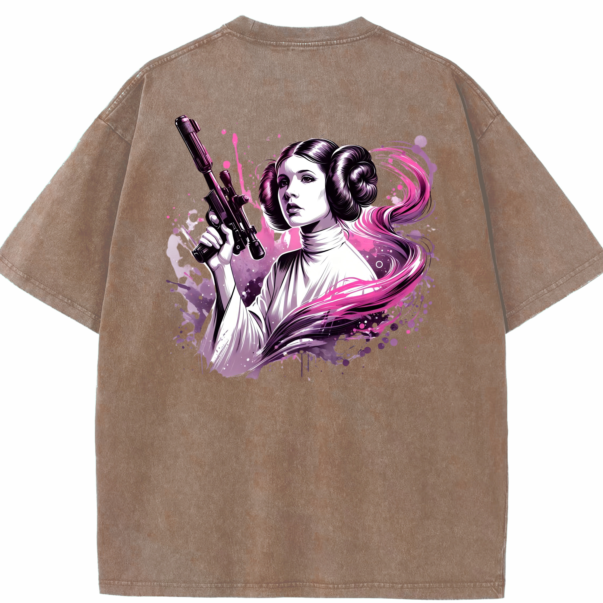 （画像用） スター・ウォーズ Star Wars 綿100% ヴィンテージ風 半袖Tシャツ（背面プリント）