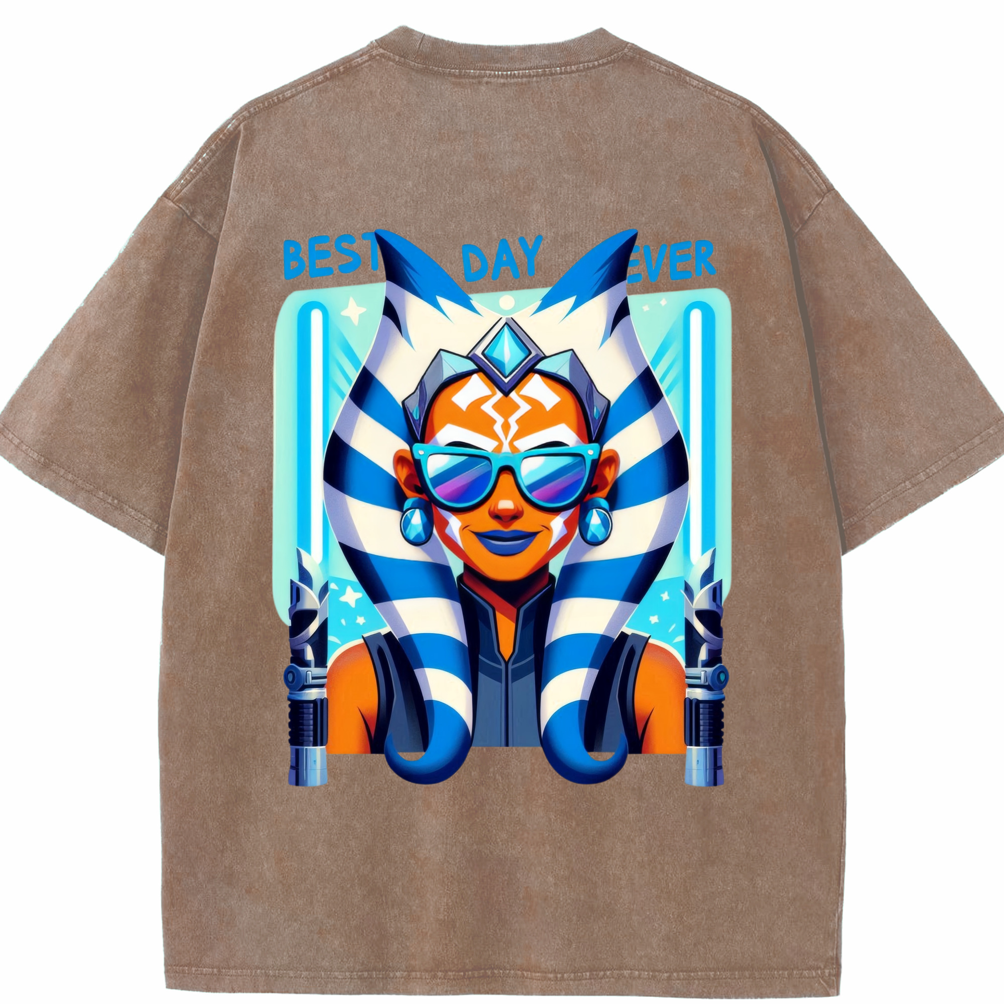 （画像用） スター・ウォーズ Star Wars 綿100% ヴィンテージ風 半袖Tシャツ（背面プリント）