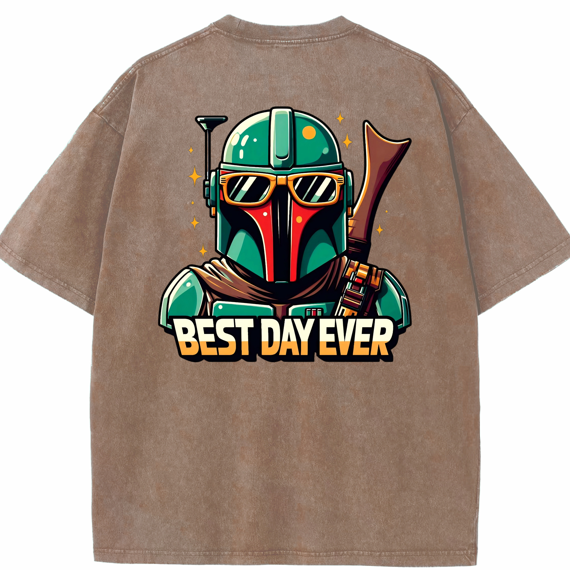 （画像用） スター・ウォーズ Star Wars 綿100% ヴィンテージ風 半袖Tシャツ（背面プリント）