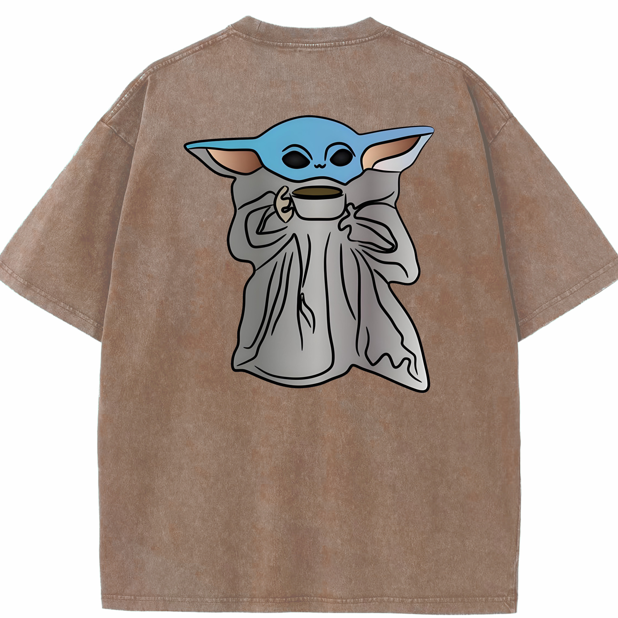 （画像用） スター・ウォーズ Star Wars 綿100% ヴィンテージ風 半袖Tシャツ（背面プリント）