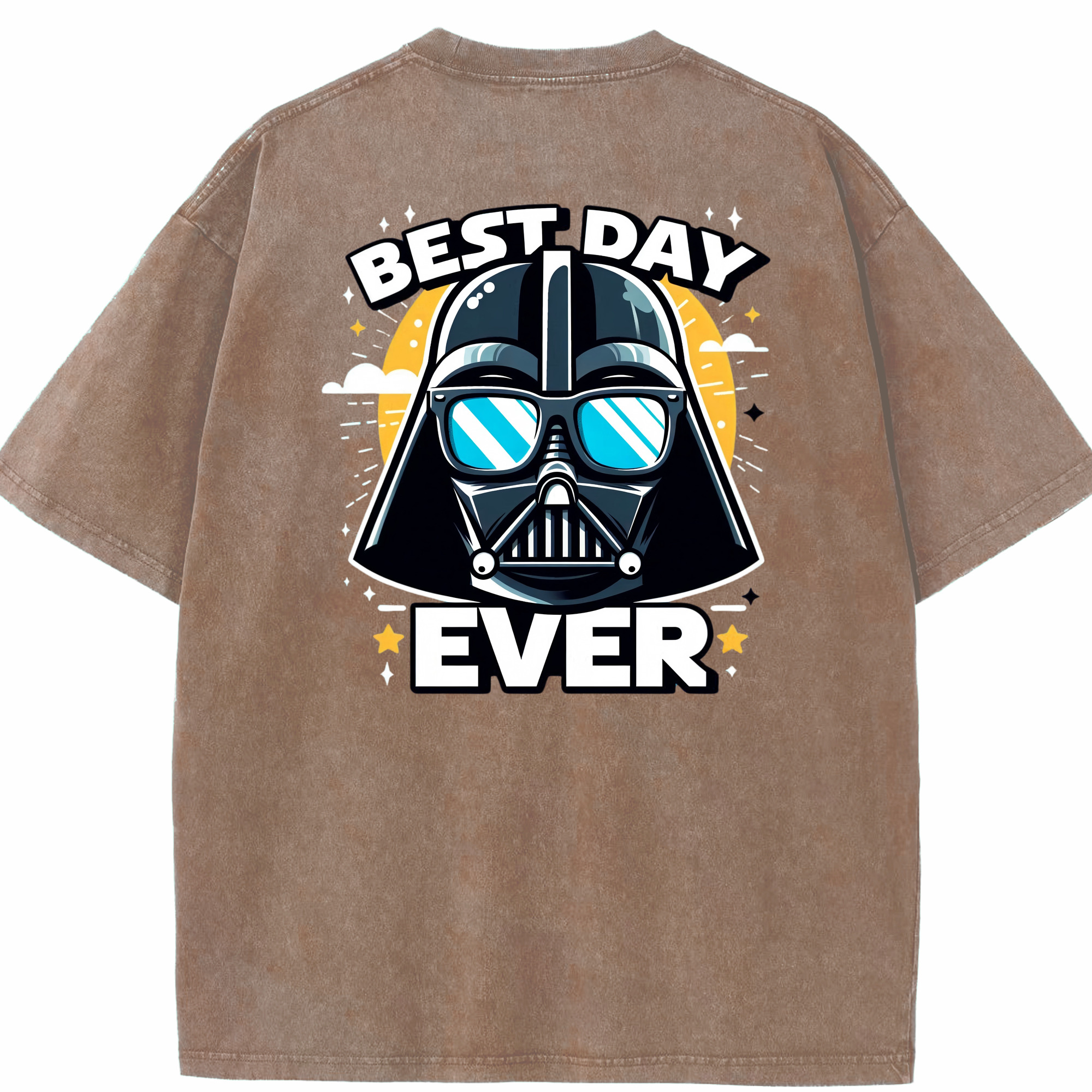 （画像用） スター・ウォーズ Star Wars 綿100% ヴィンテージ風 半袖Tシャツ（背面プリント）