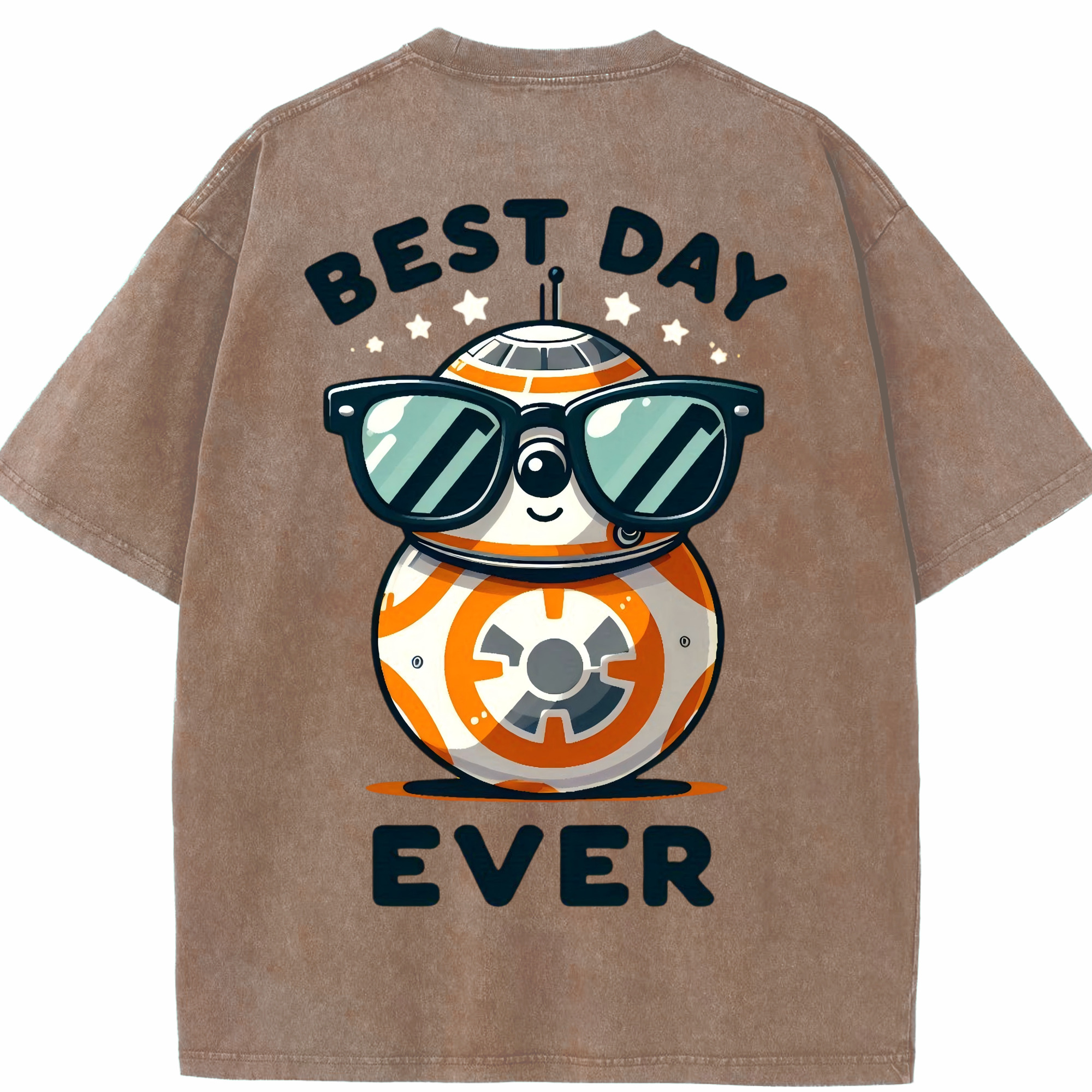 （画像用） スター・ウォーズ Star Wars 綿100% ヴィンテージ風 半袖Tシャツ（背面プリント）